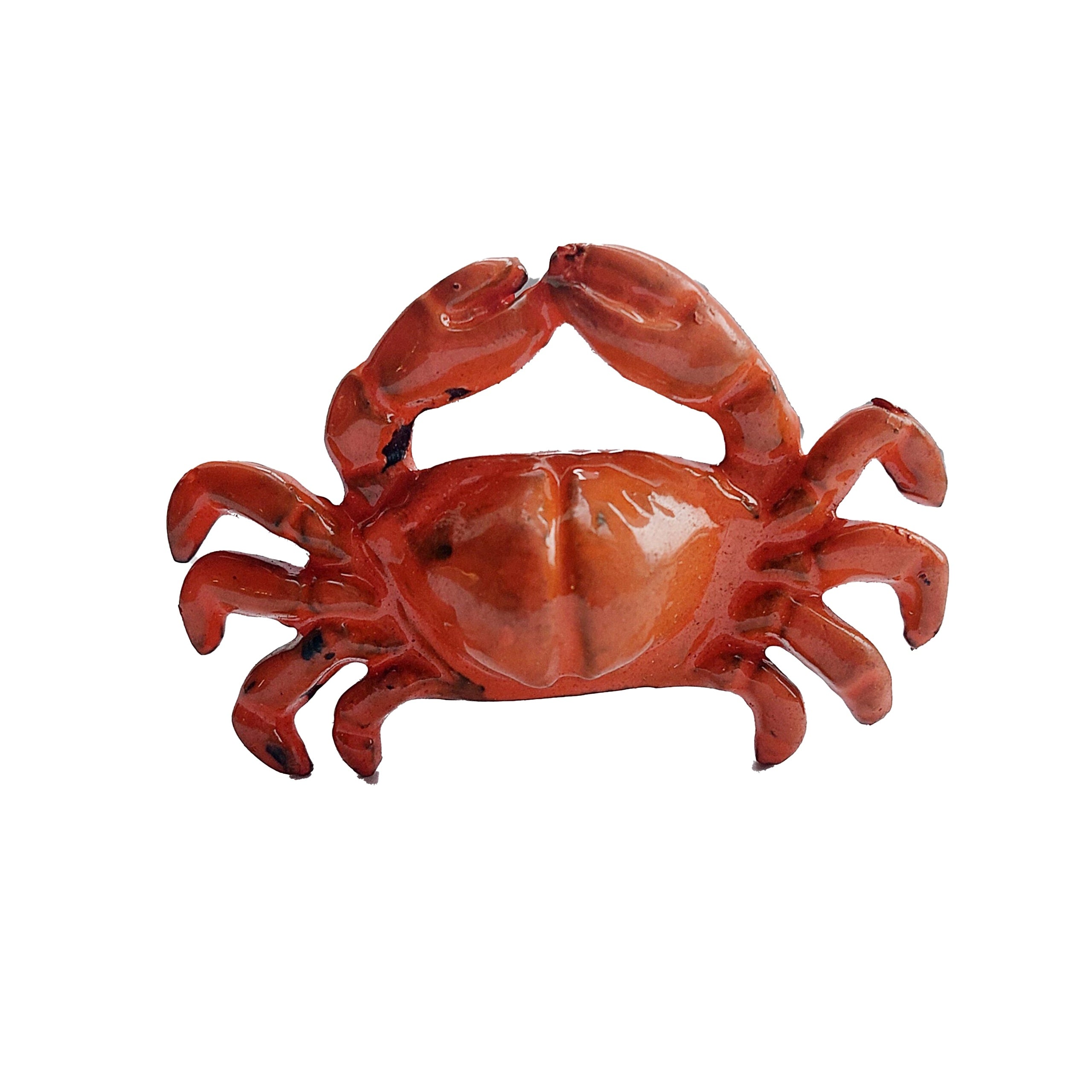 Kast knop rode krab
