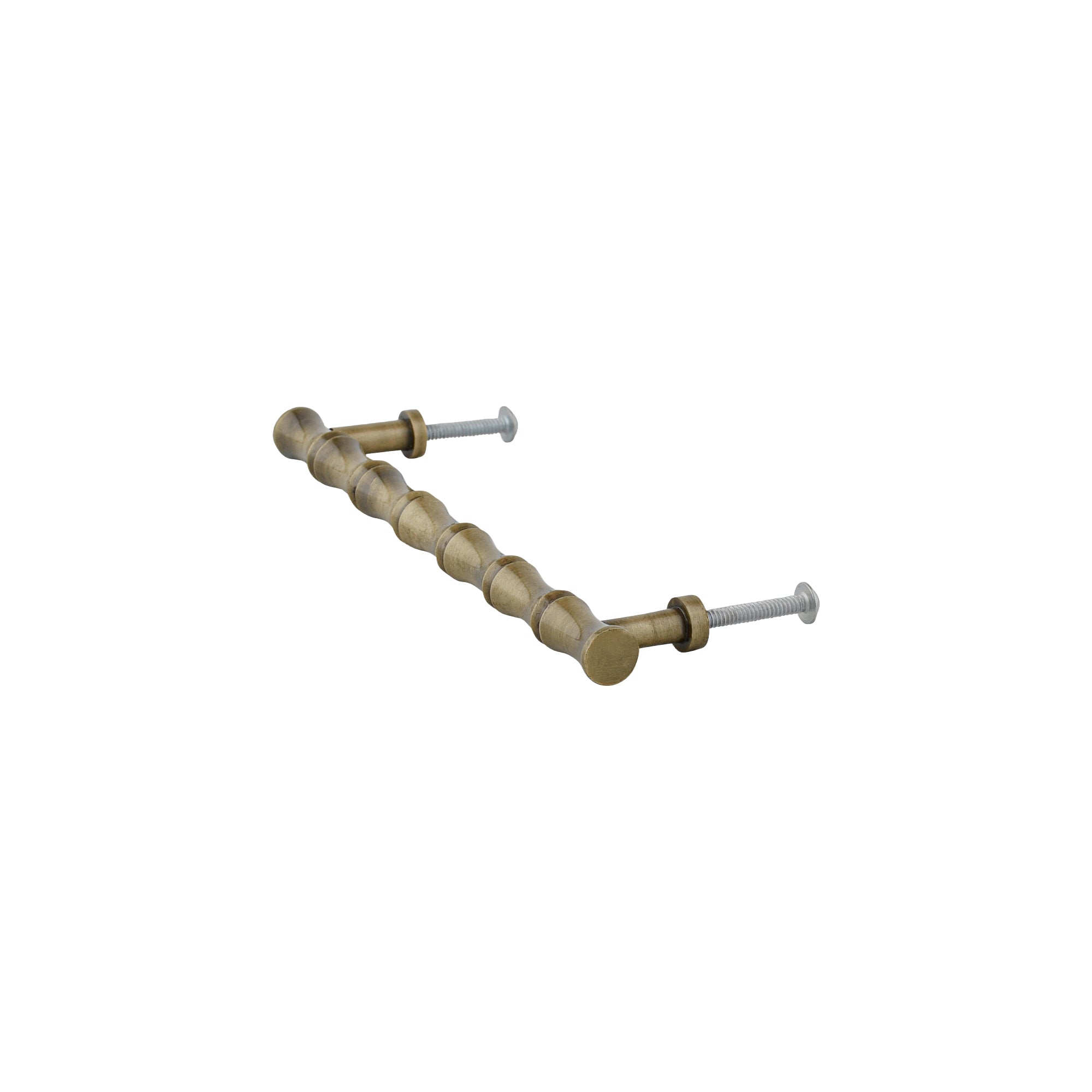Bamboo brass handle large