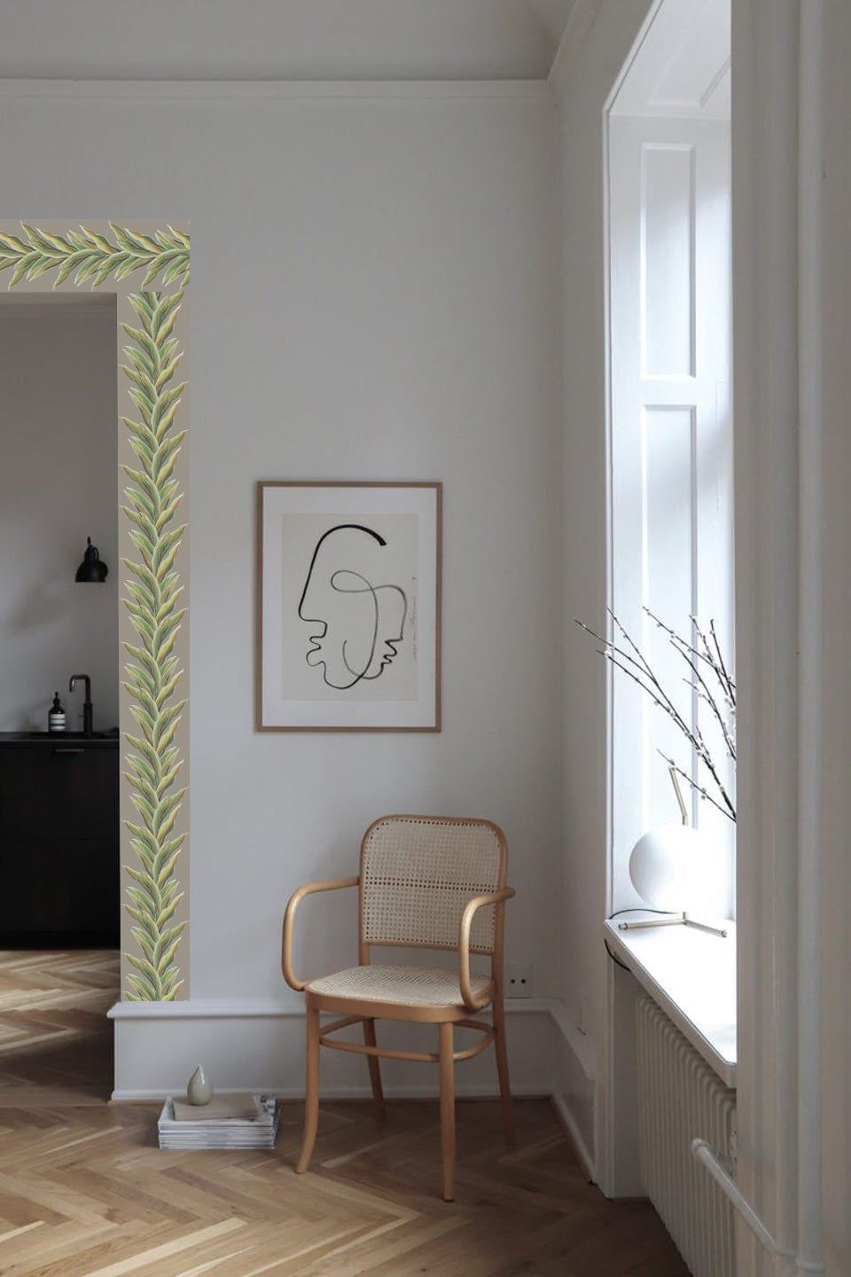 Border Botanical Garland