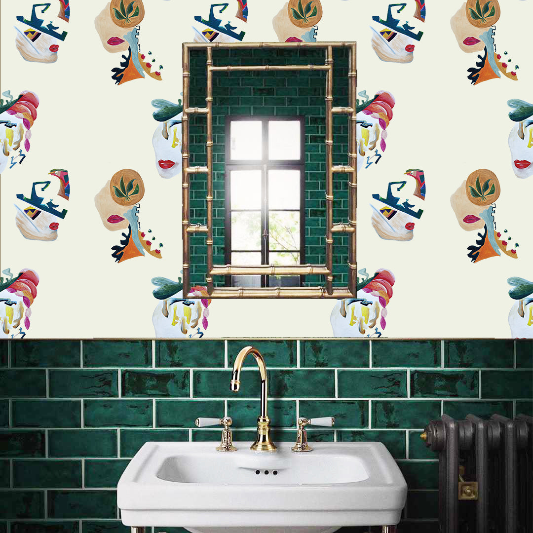 Behang Eclectic portraits