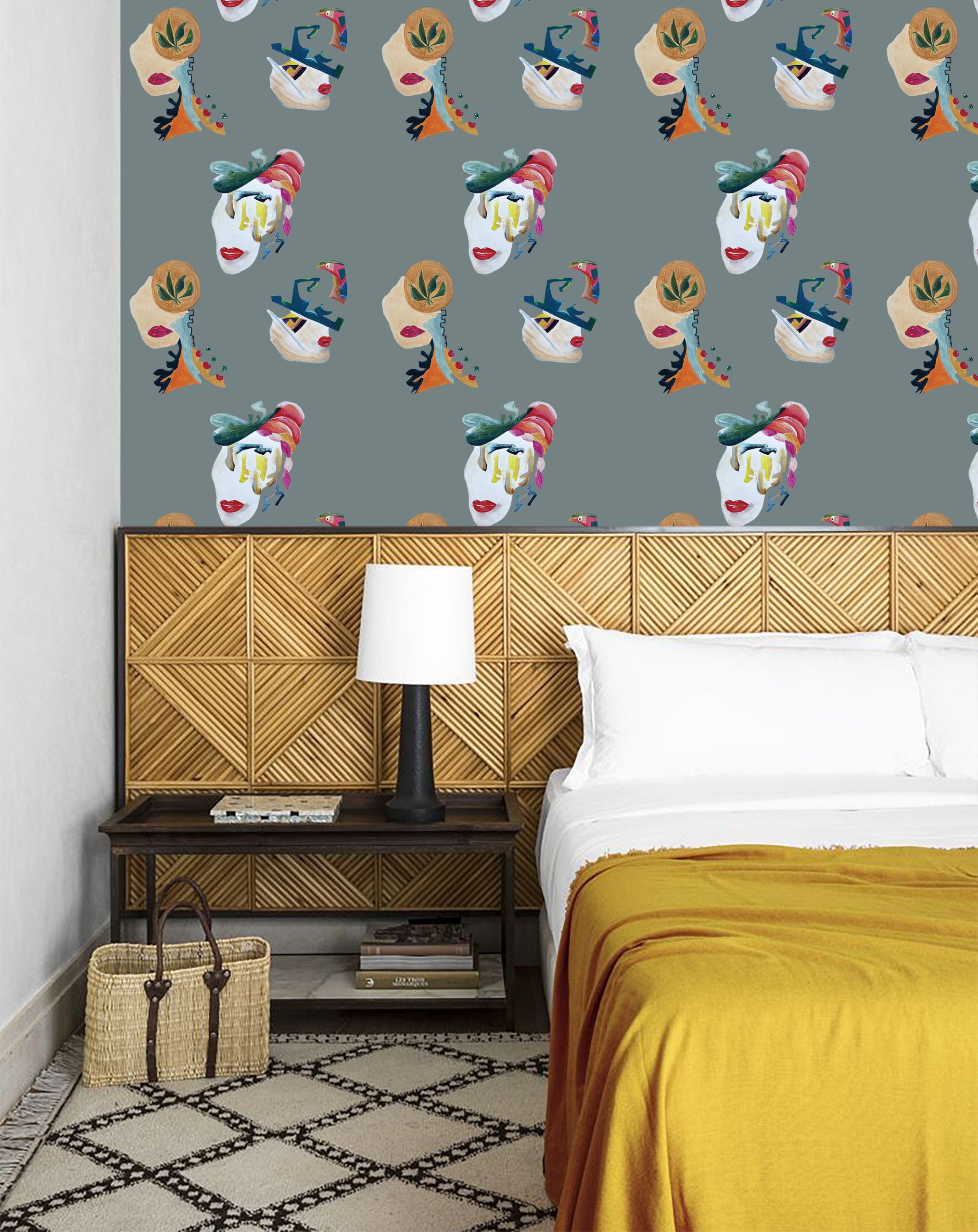 Behang Eclectic portraits