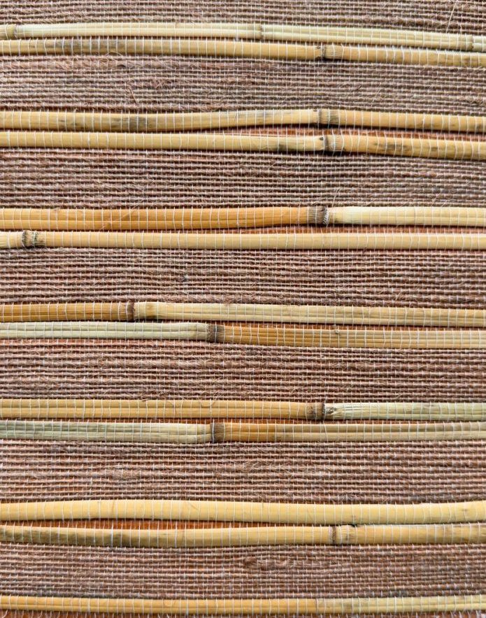 Behang Jute bamboe weaves