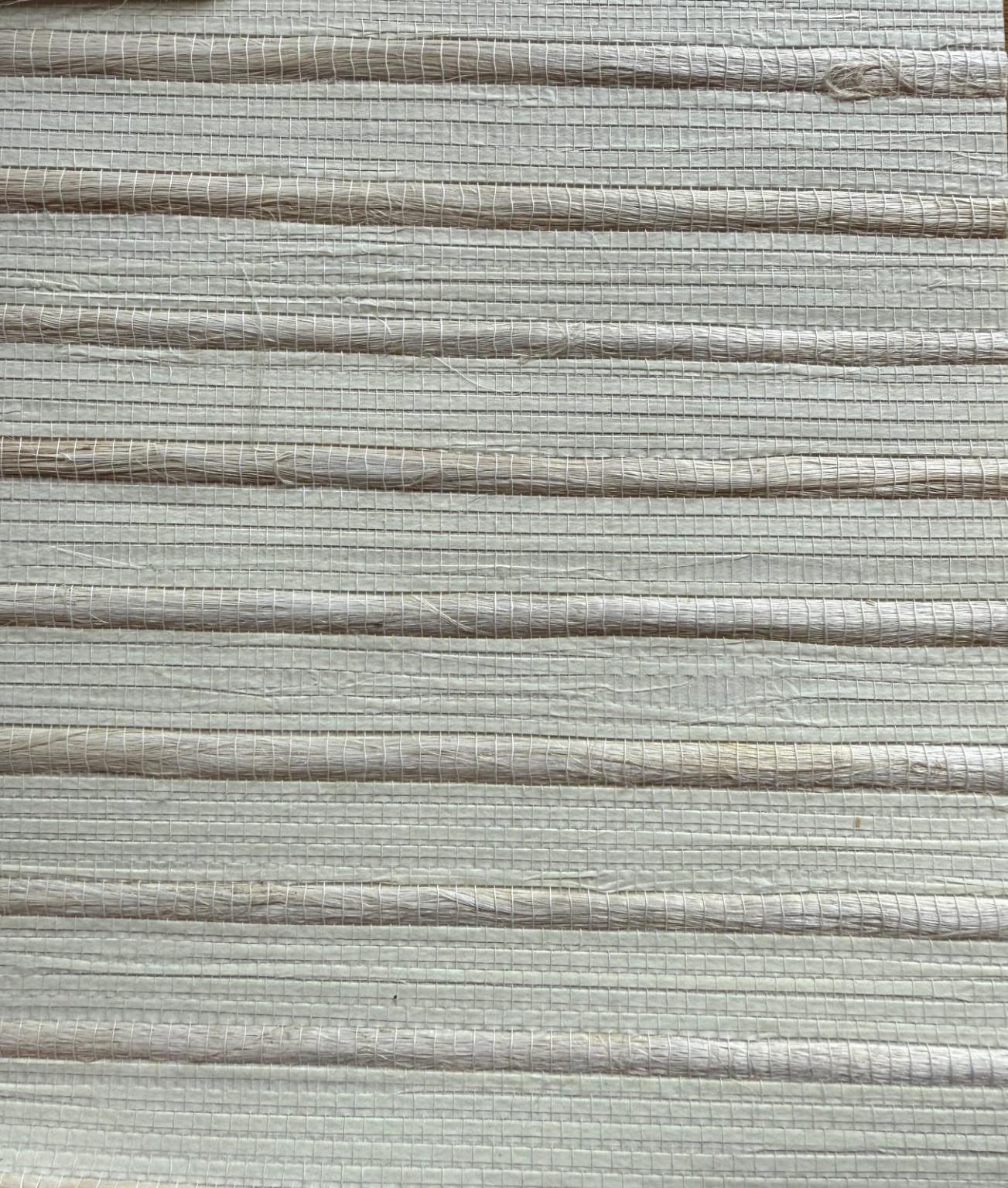 Behang Jute White Waffle