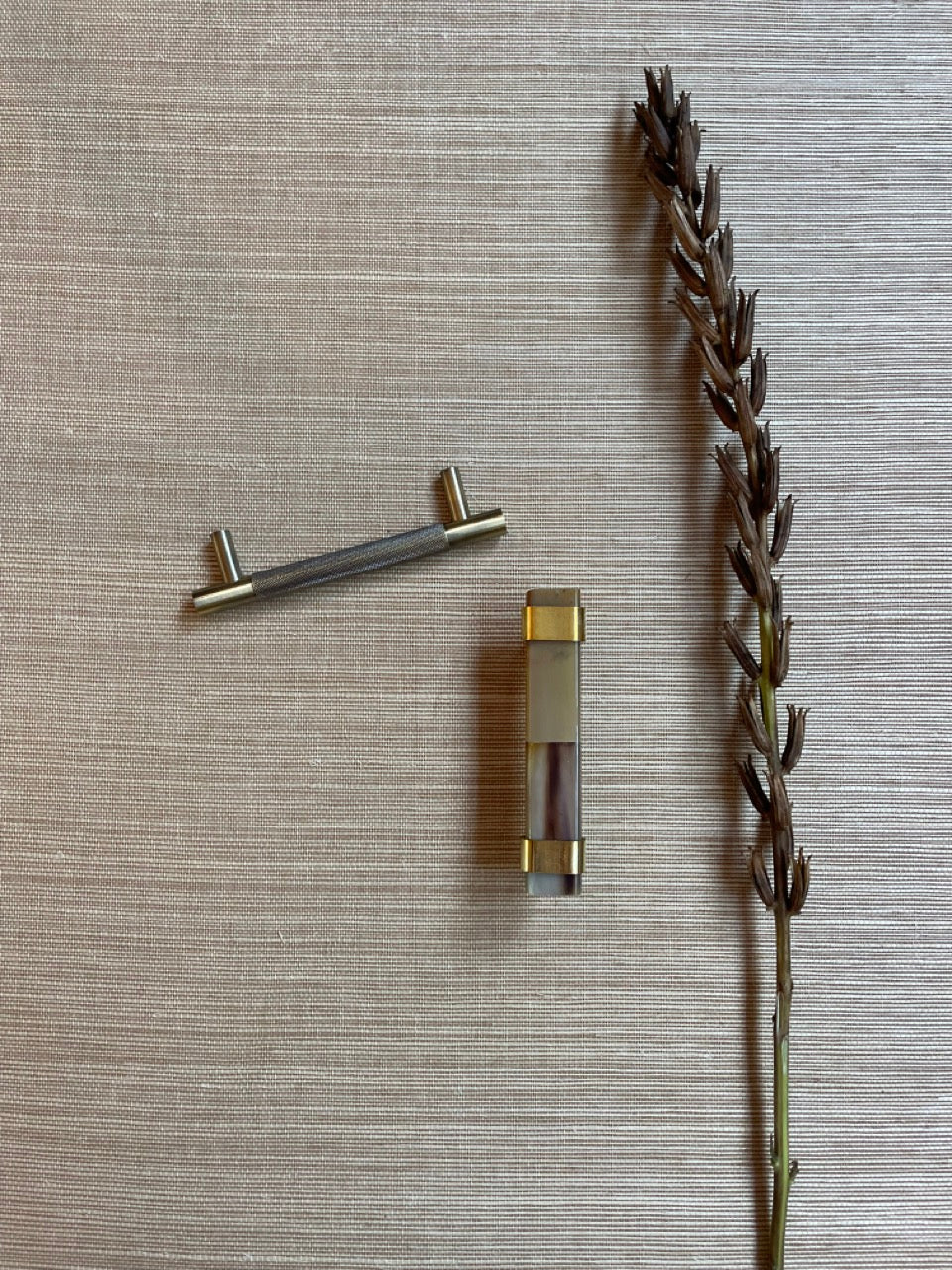 Behang Sisal muisgrijs