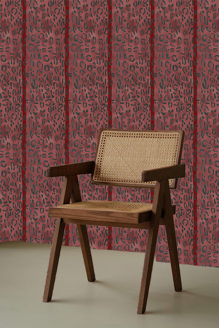 Behang Leopard Print