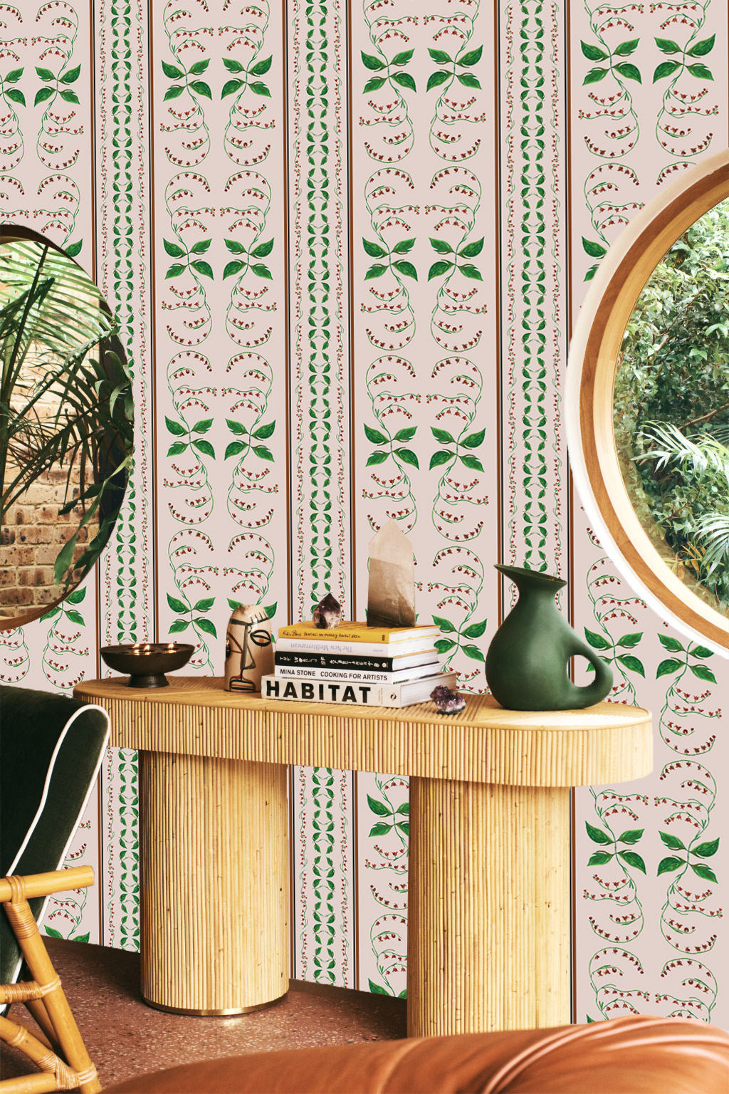 Behang Floral Vintage