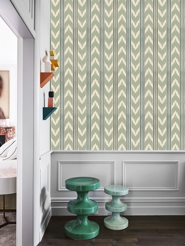 Behang Edgy Ikat