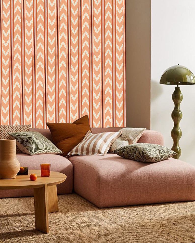 Behang Edgy Ikat