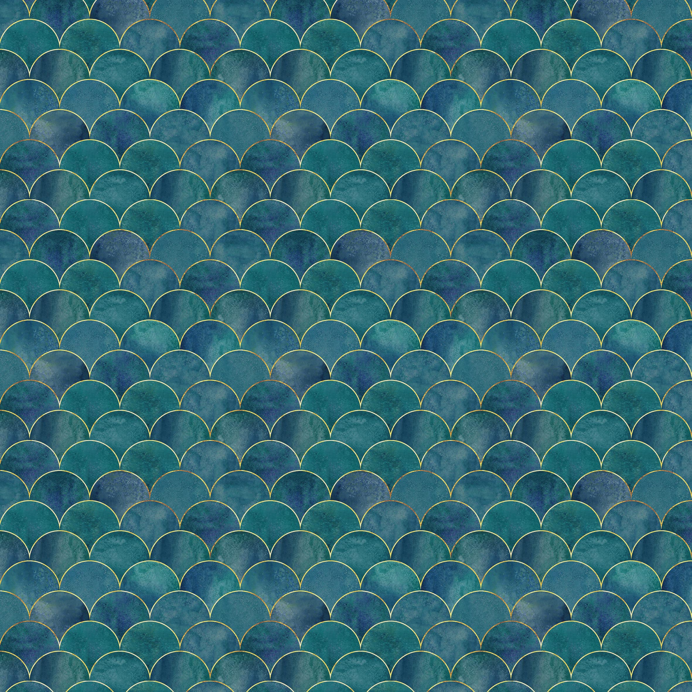 Behang Fish Scale