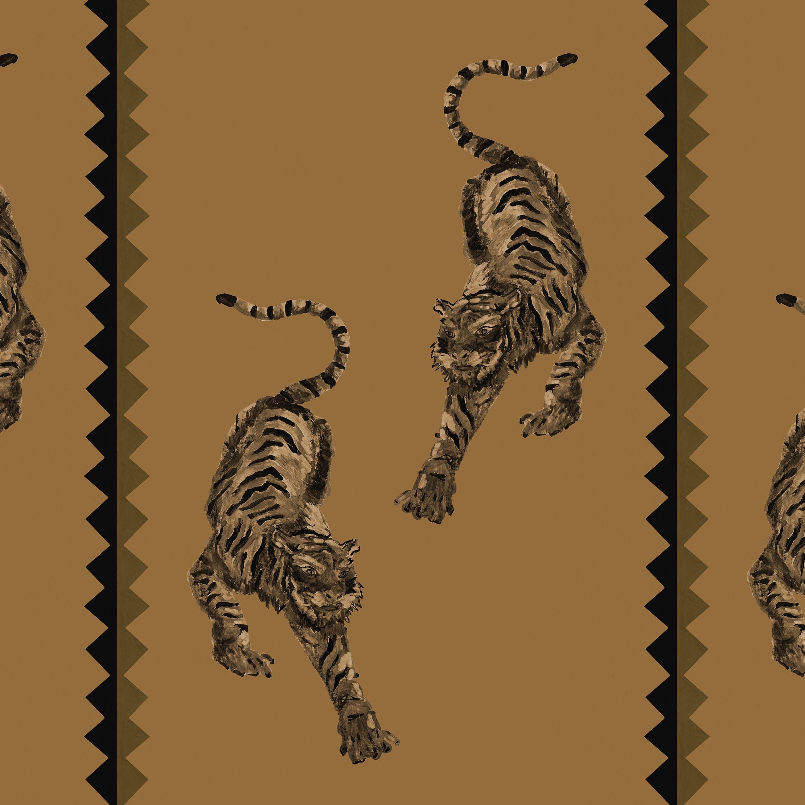 Behang Tiger Panthera