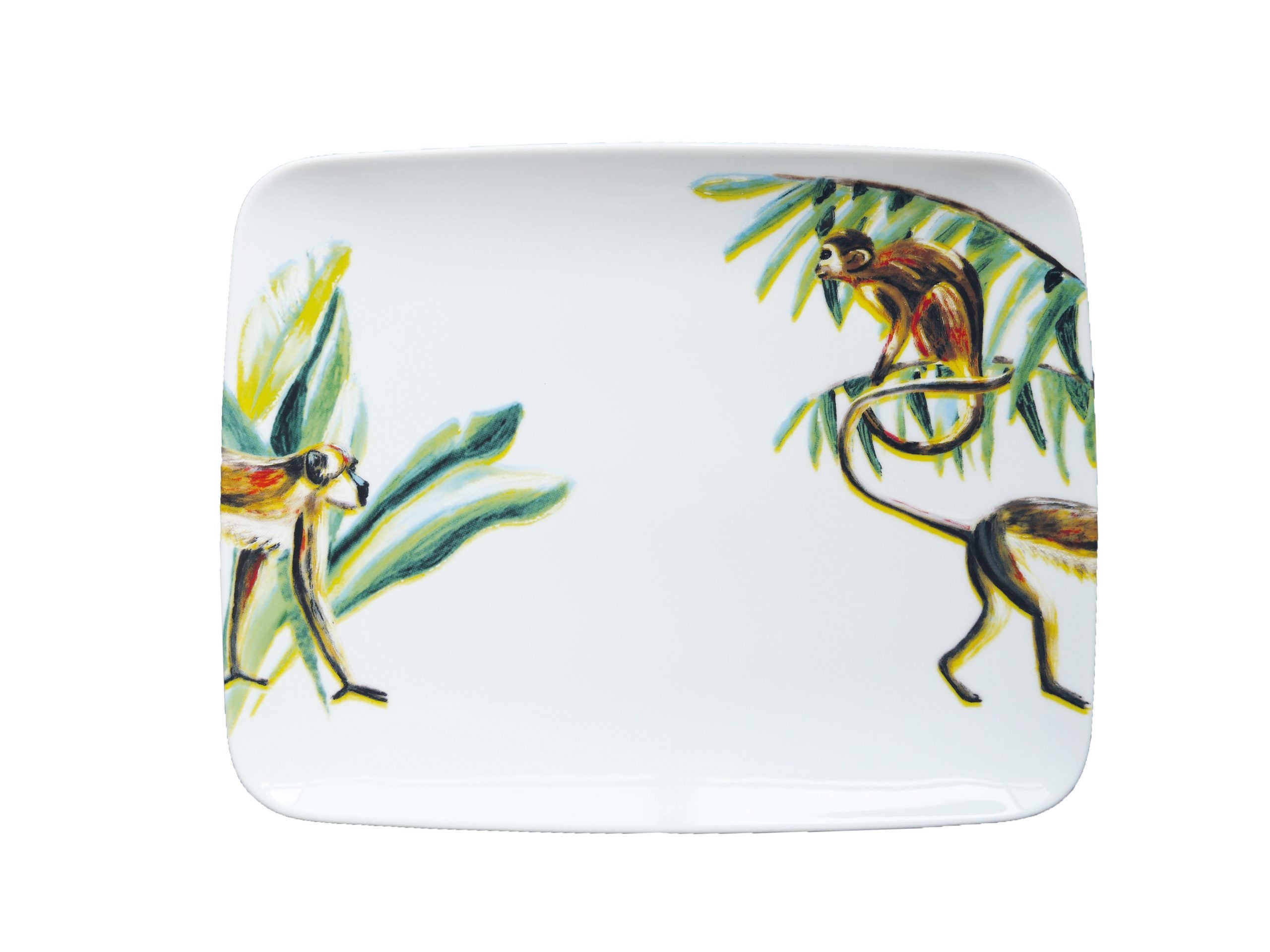 Serving dish / dinner plate monkey Jungle Stories Monkey