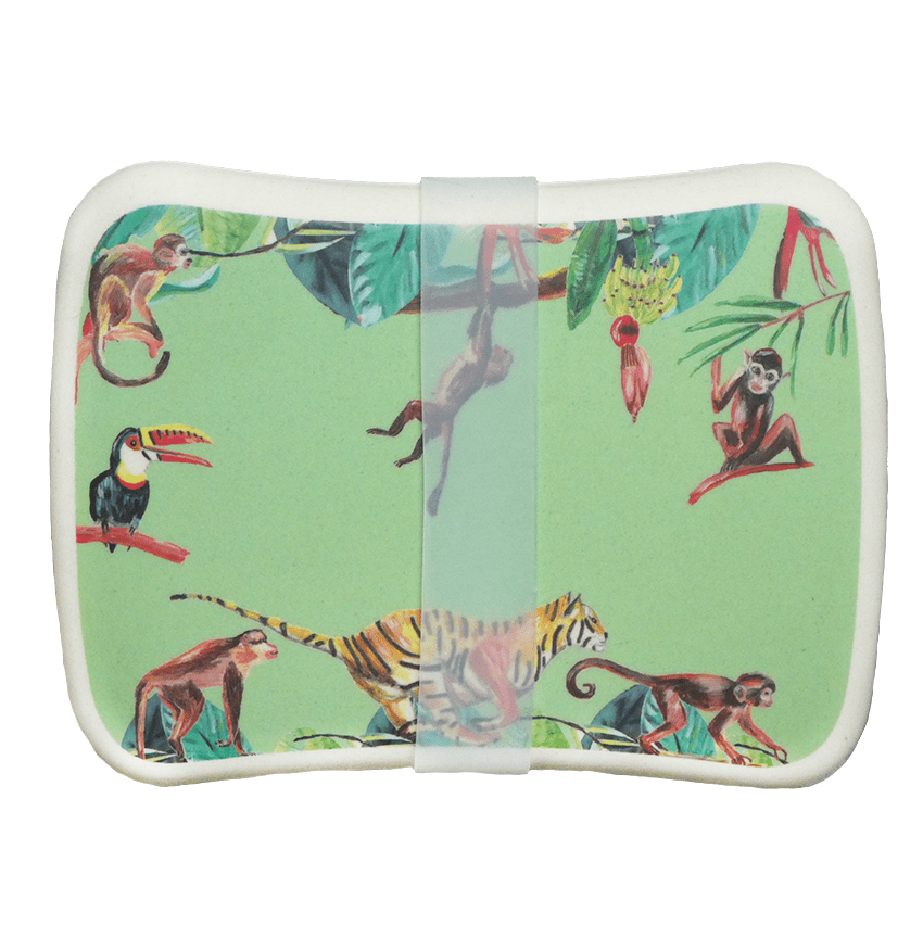 Broodtrommel tijger groen Catch Me Mini