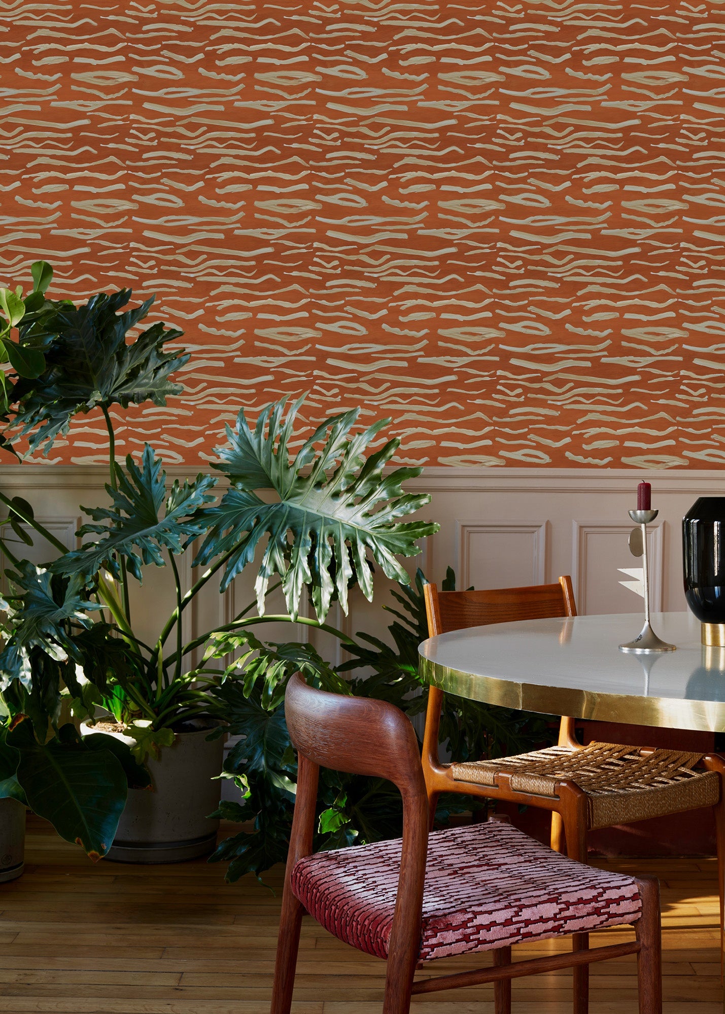 Behang Animal stripes
