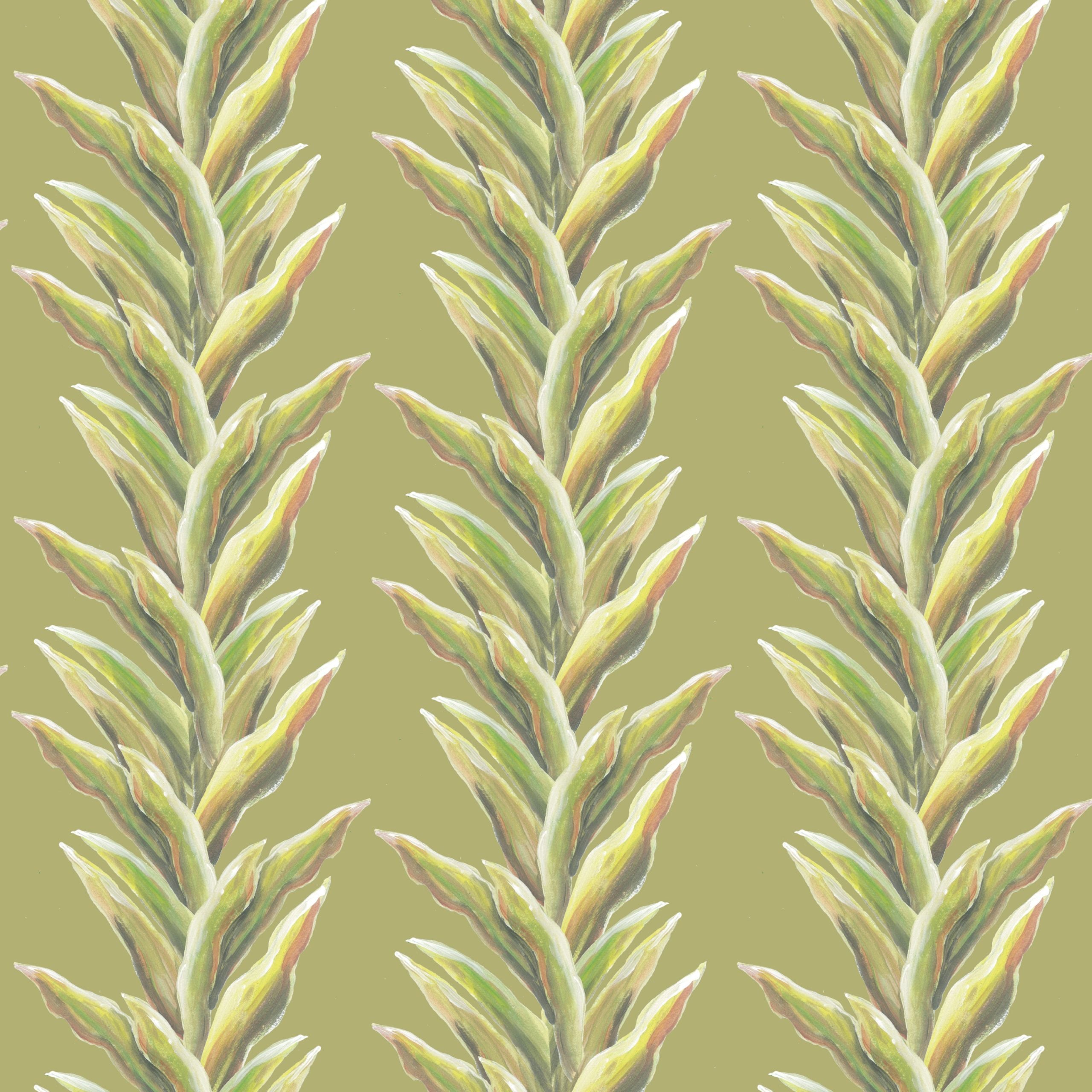 Behang Botanical Garland