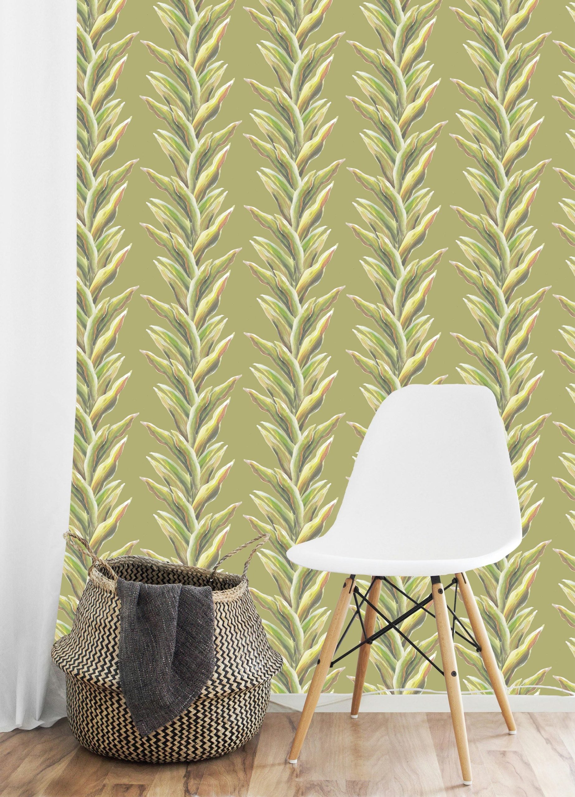Behang Botanical Garland