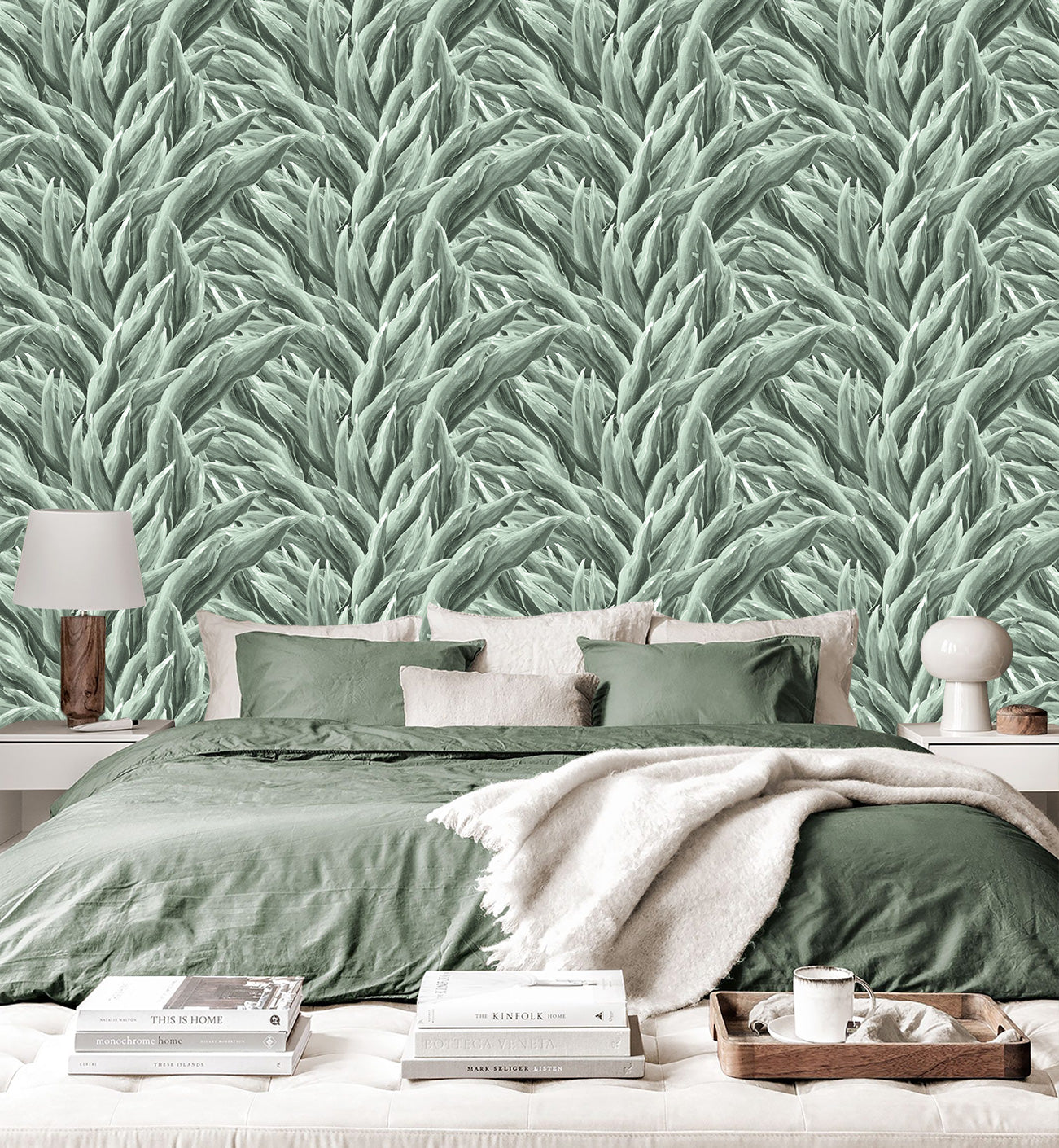 Behang Botanical Leaves