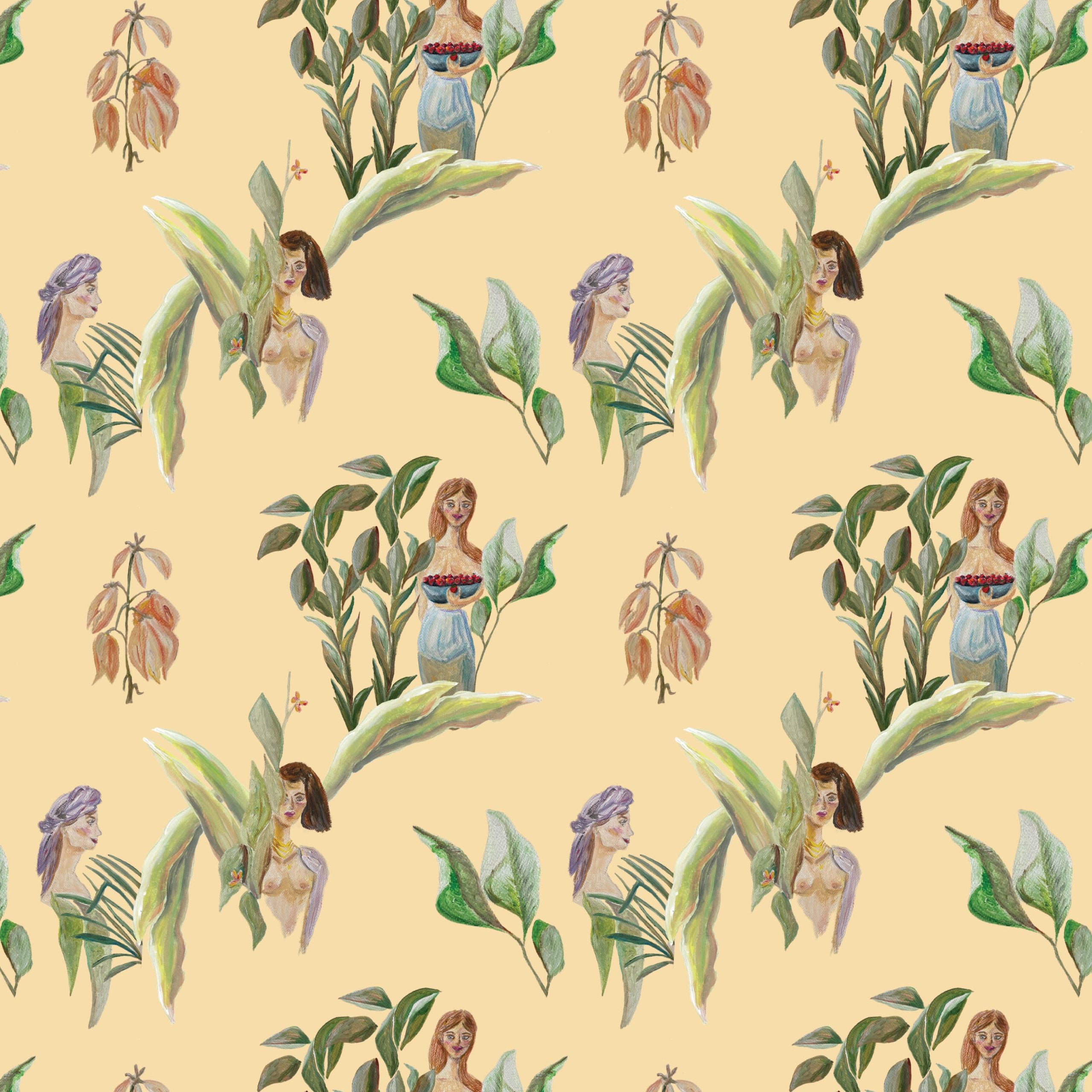 Behang Garden of Eden