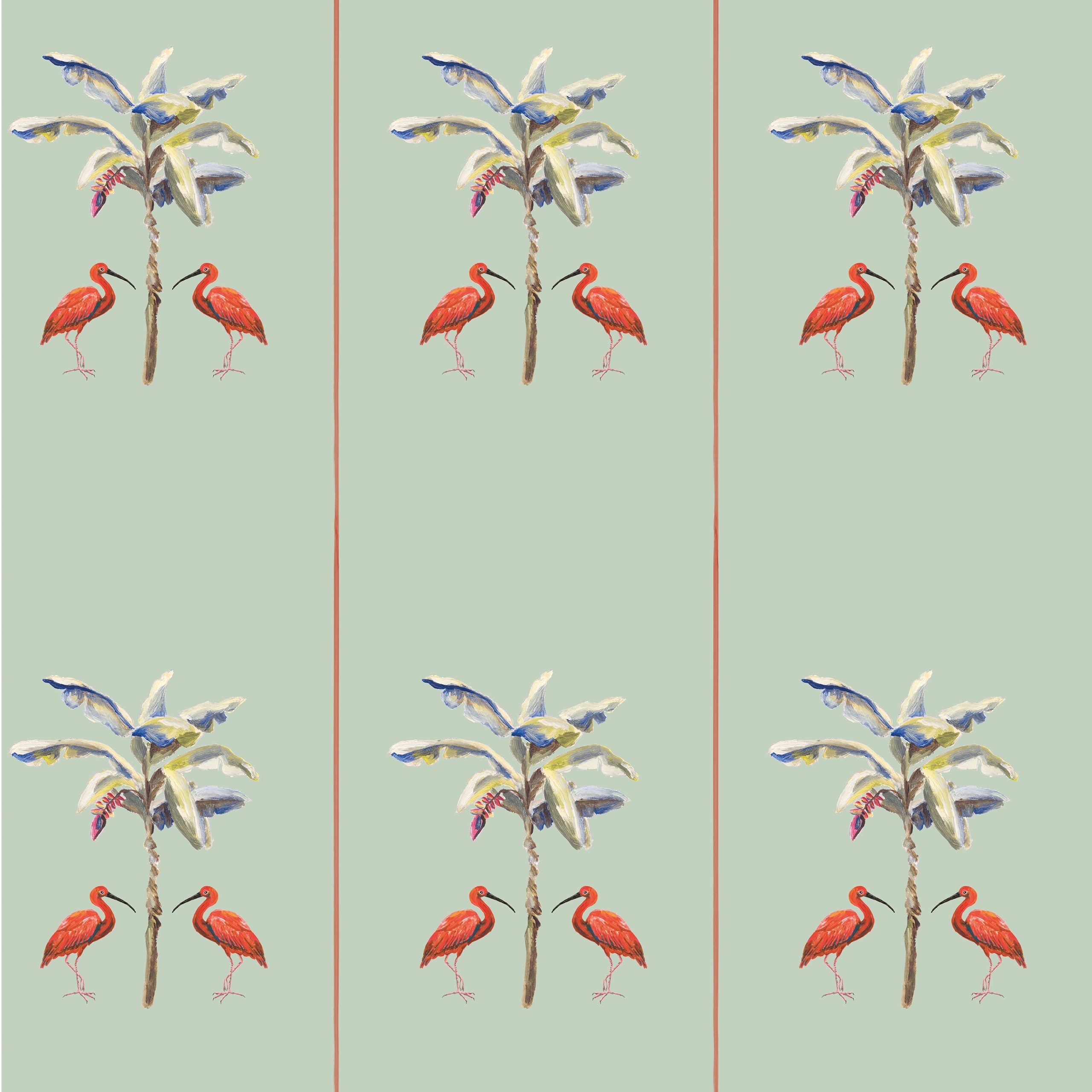 Behang Ibis Palm Beach
