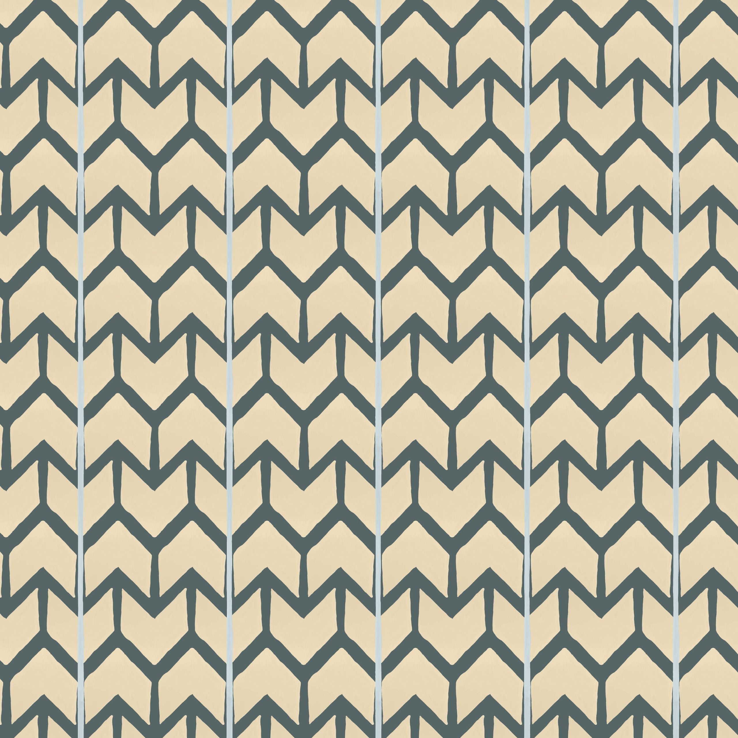 Ikat Arrows Wallpaper