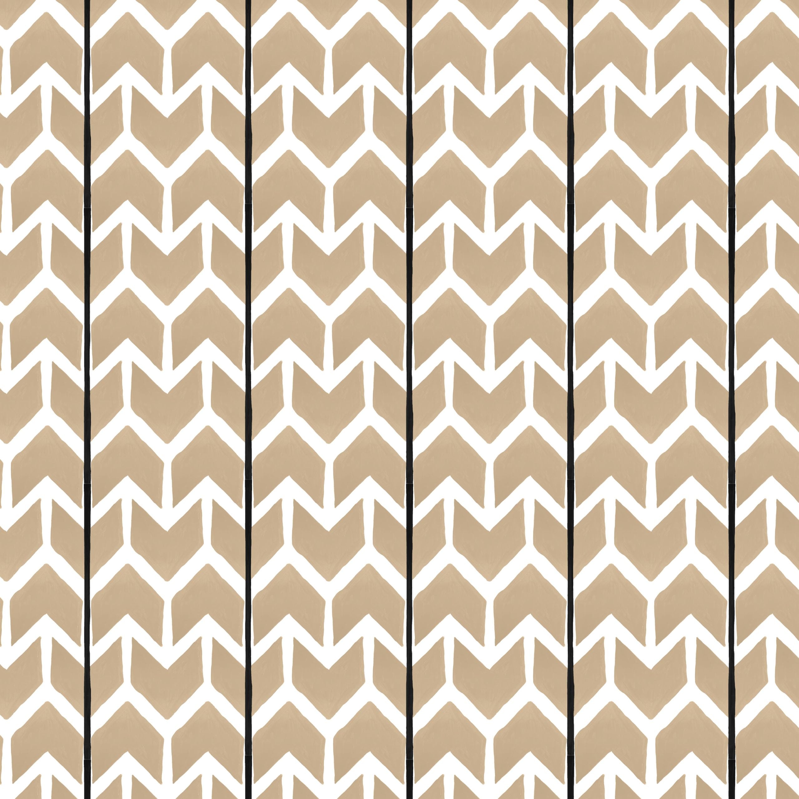 Ikat Arrows Wallpaper