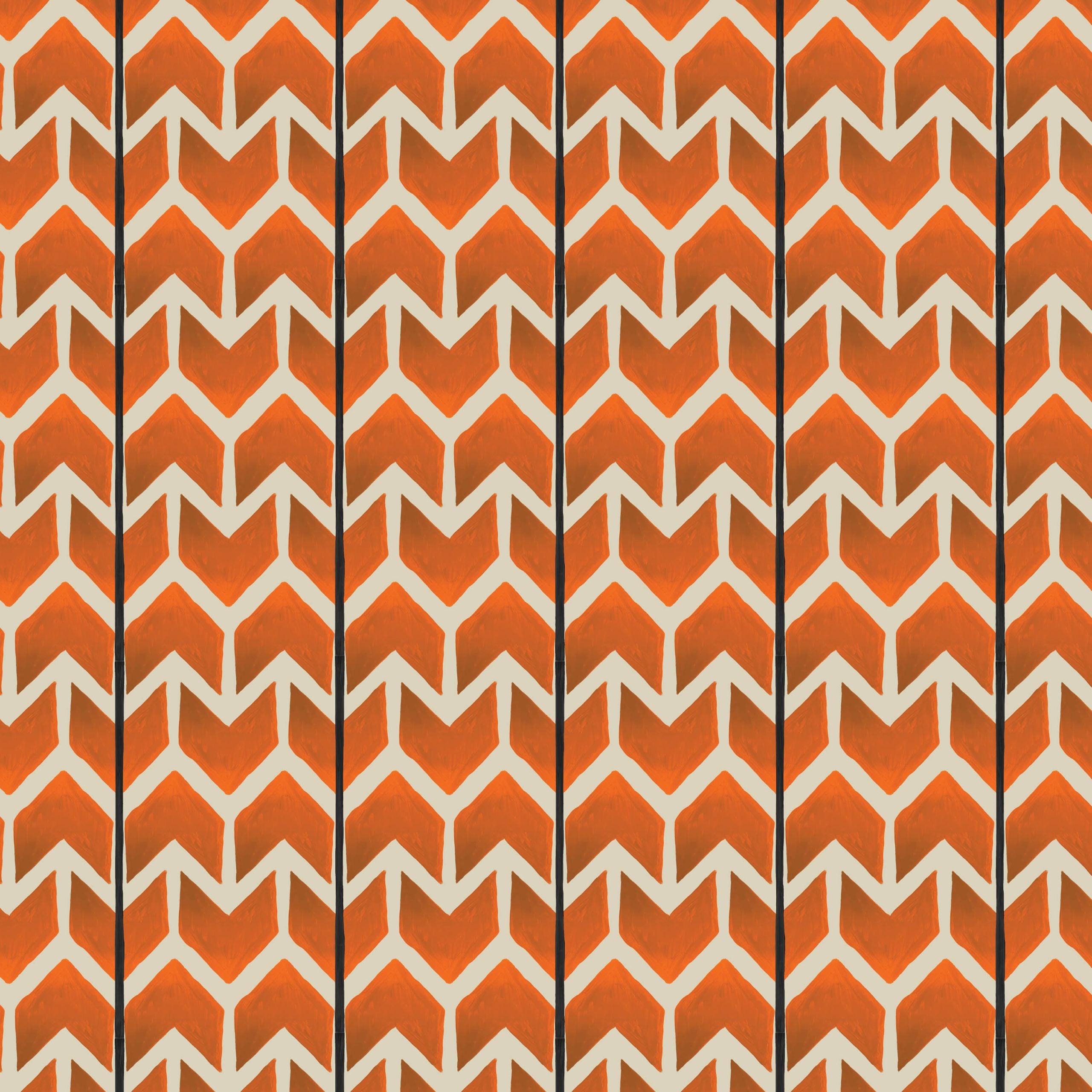 Ikat Arrows Wallpaper
