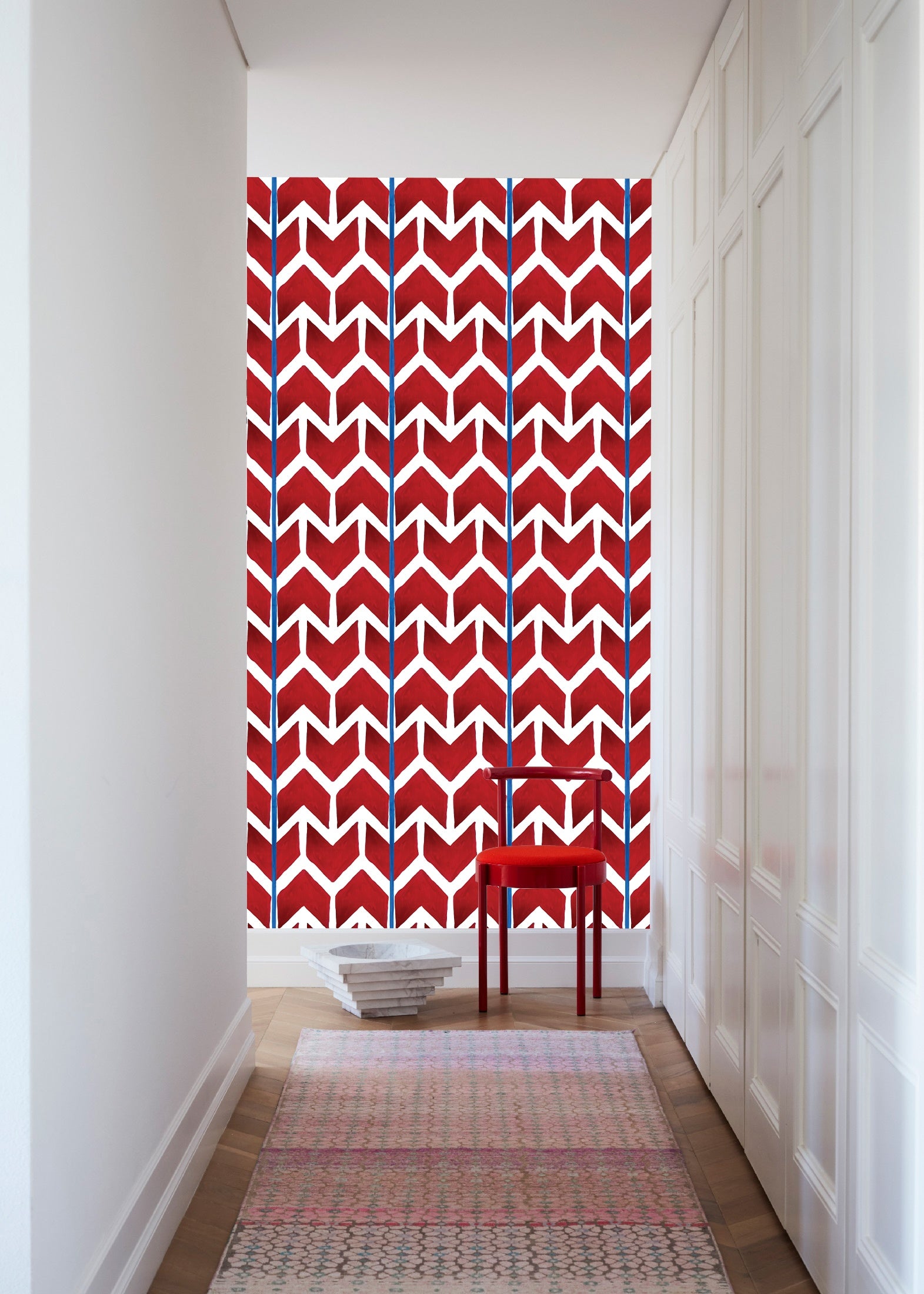 Ikat Arrows Wallpaper