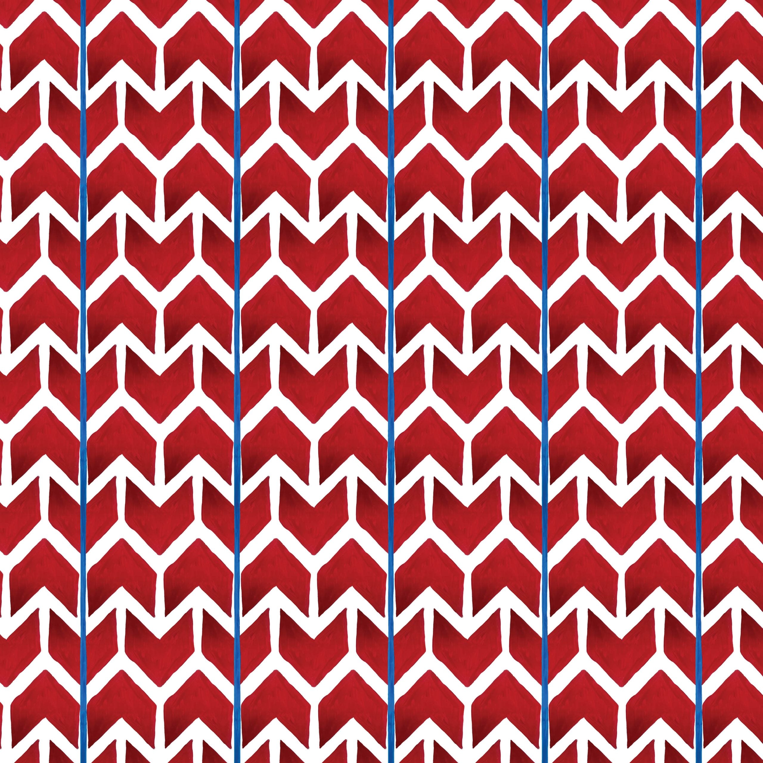 Ikat Arrows Wallpaper