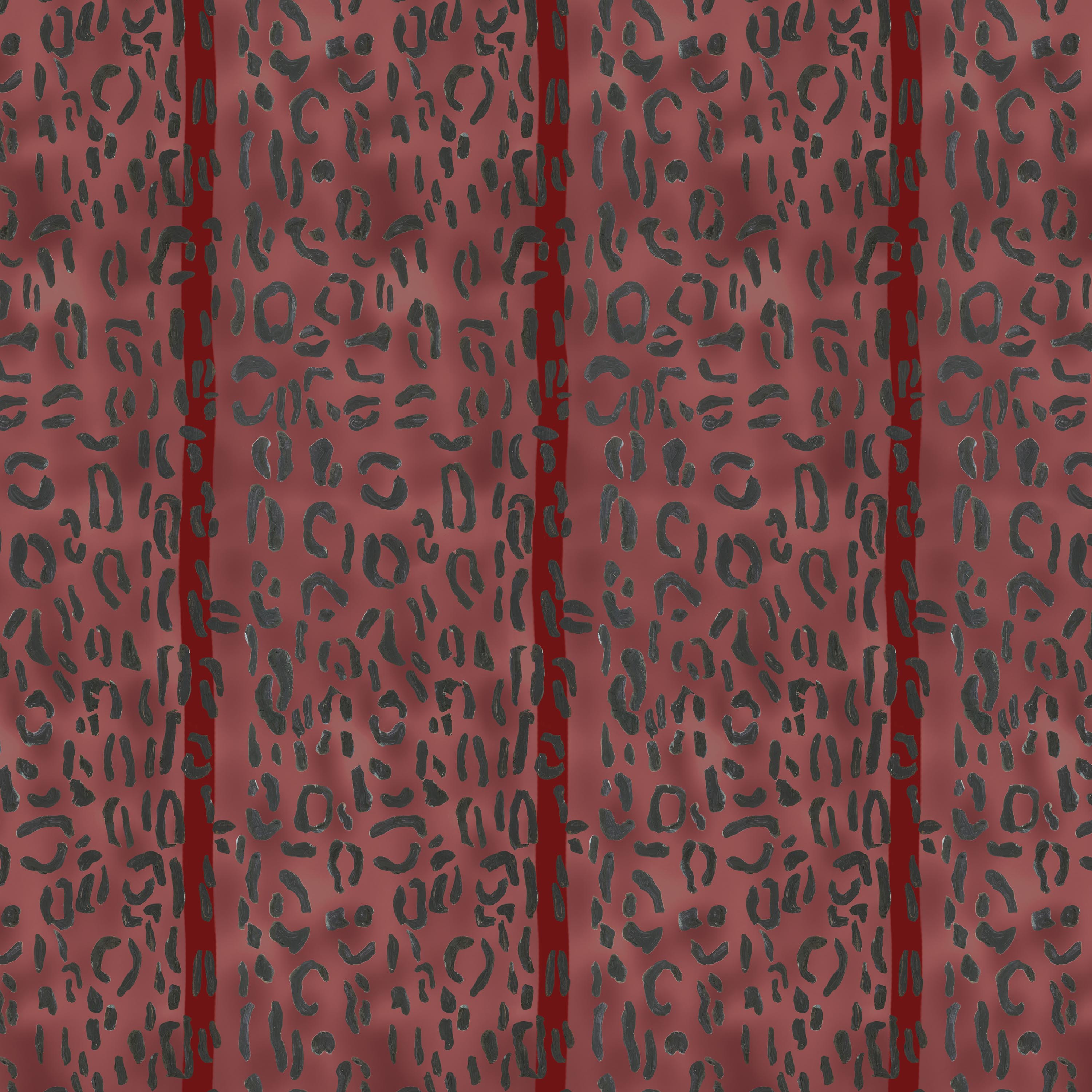 Behang Leopard Print