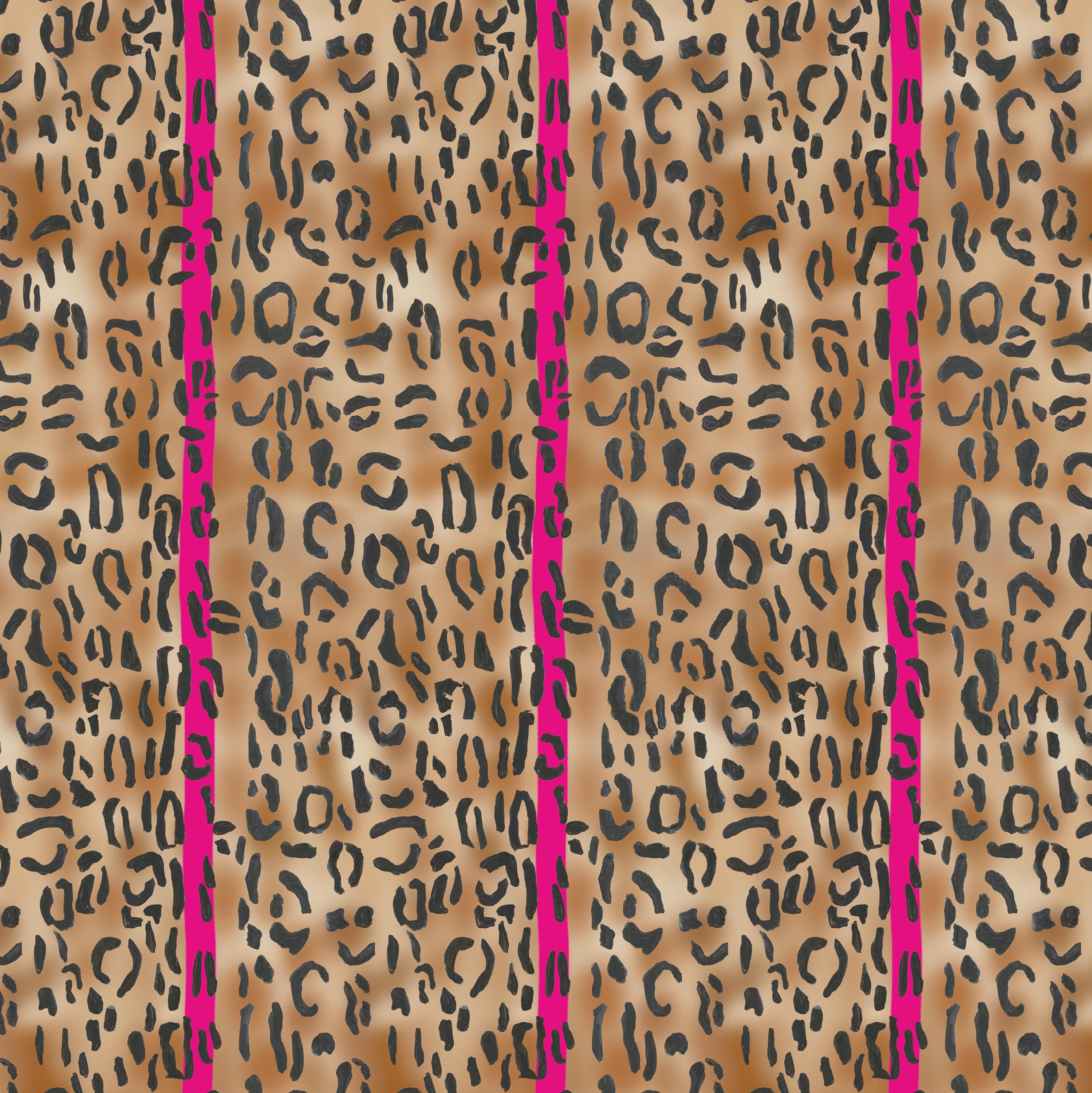 Behang Leopard Print