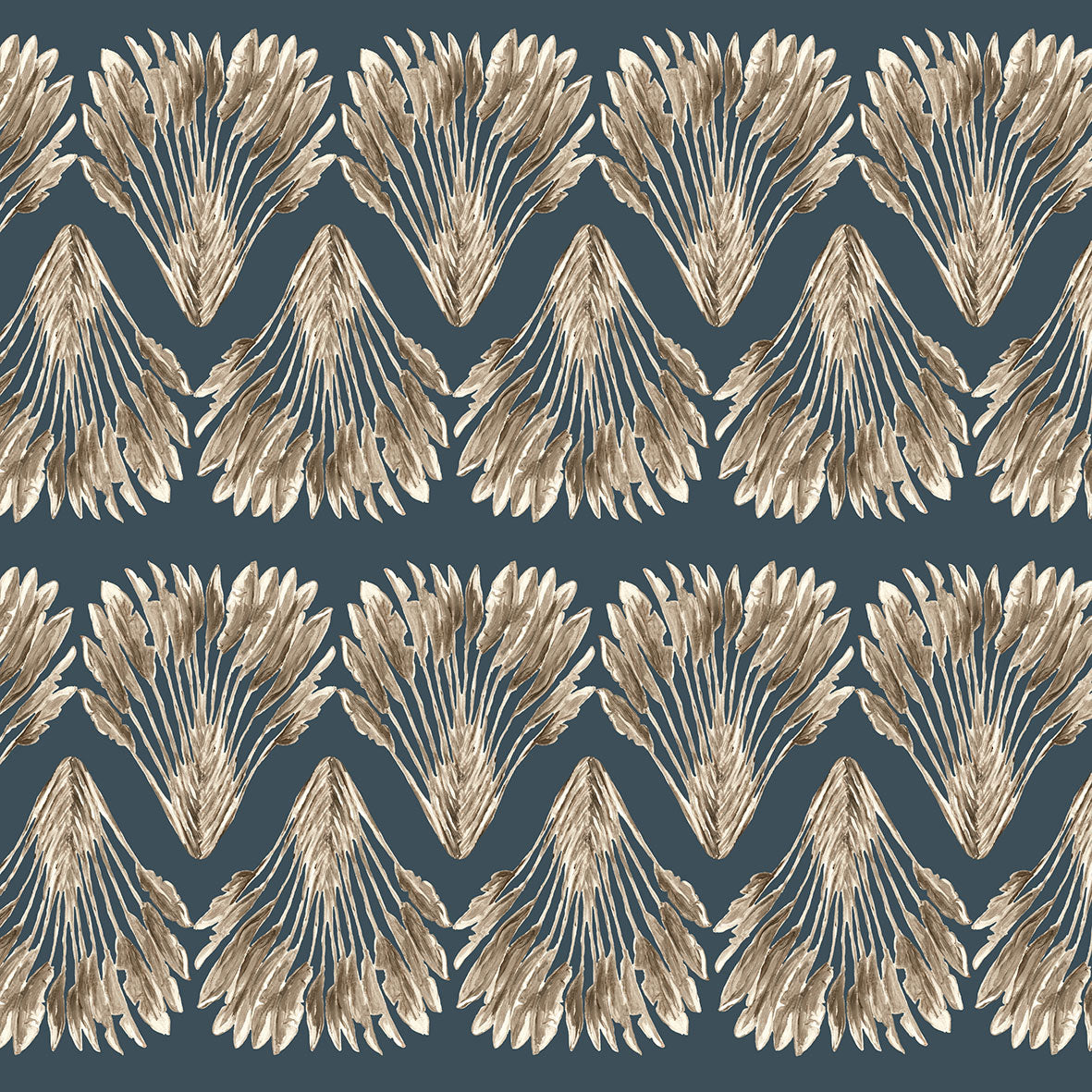Behang Madagascar Travellers Wavy Palm