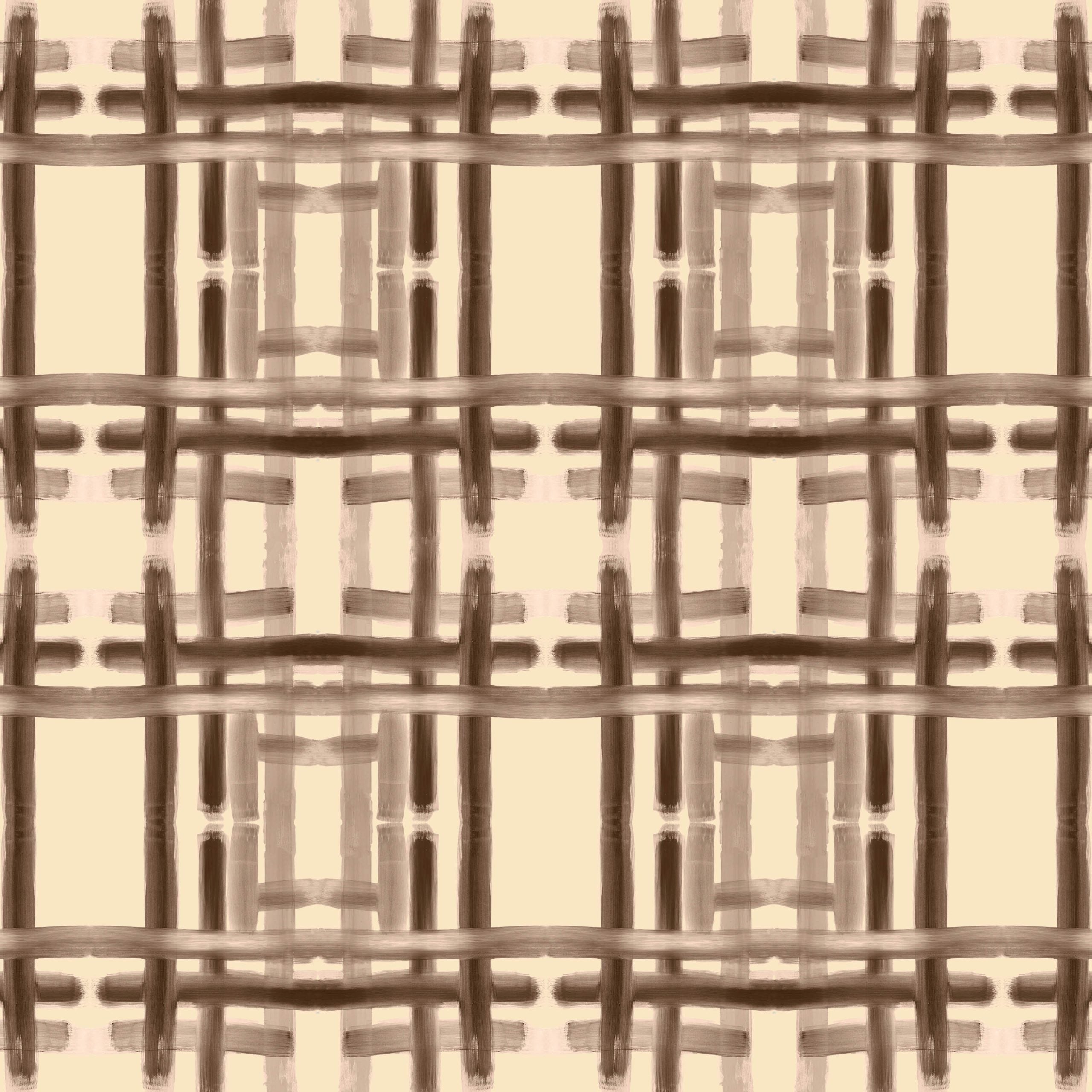 Mondrian Stripes Wallpaper