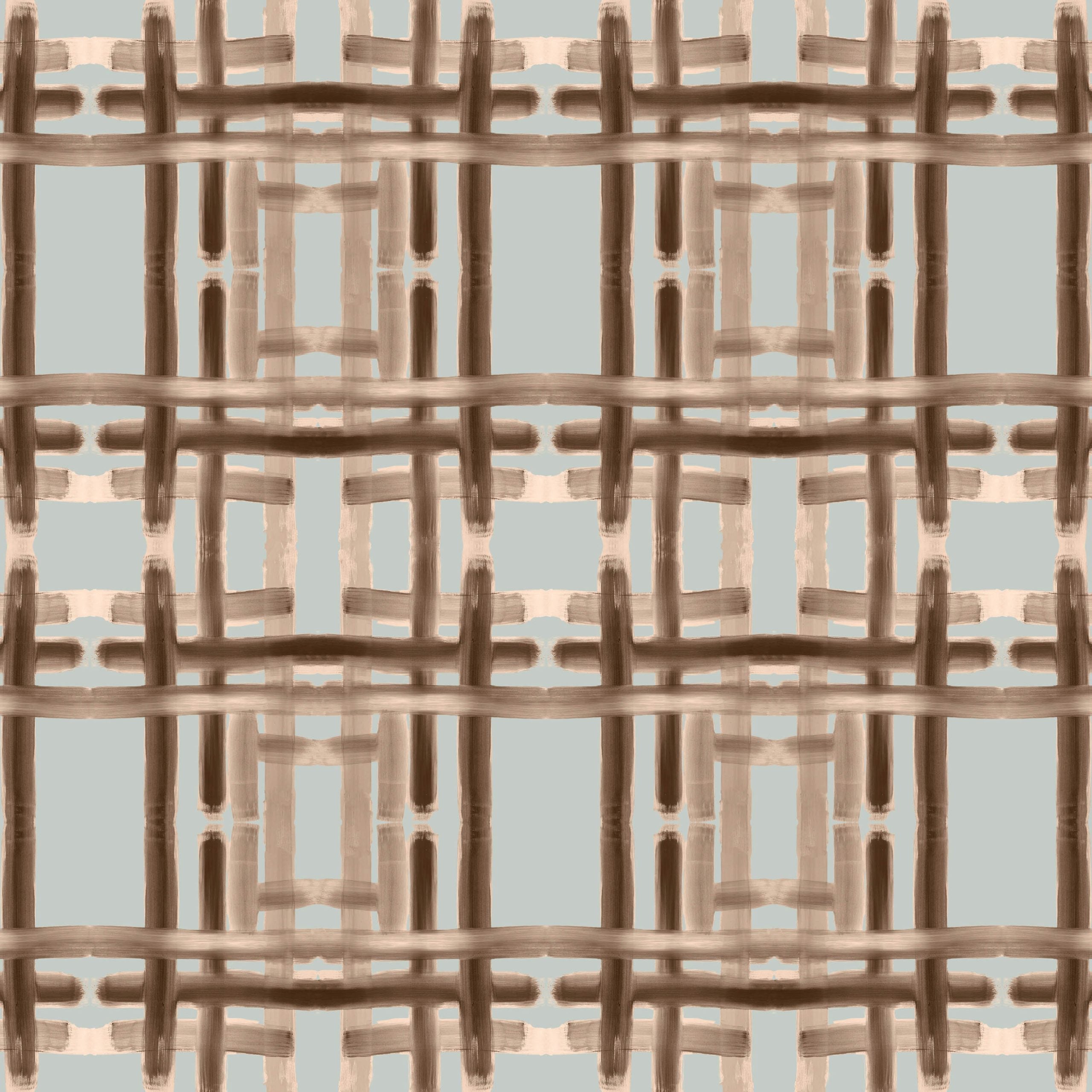 Mondrian Stripes Wallpaper