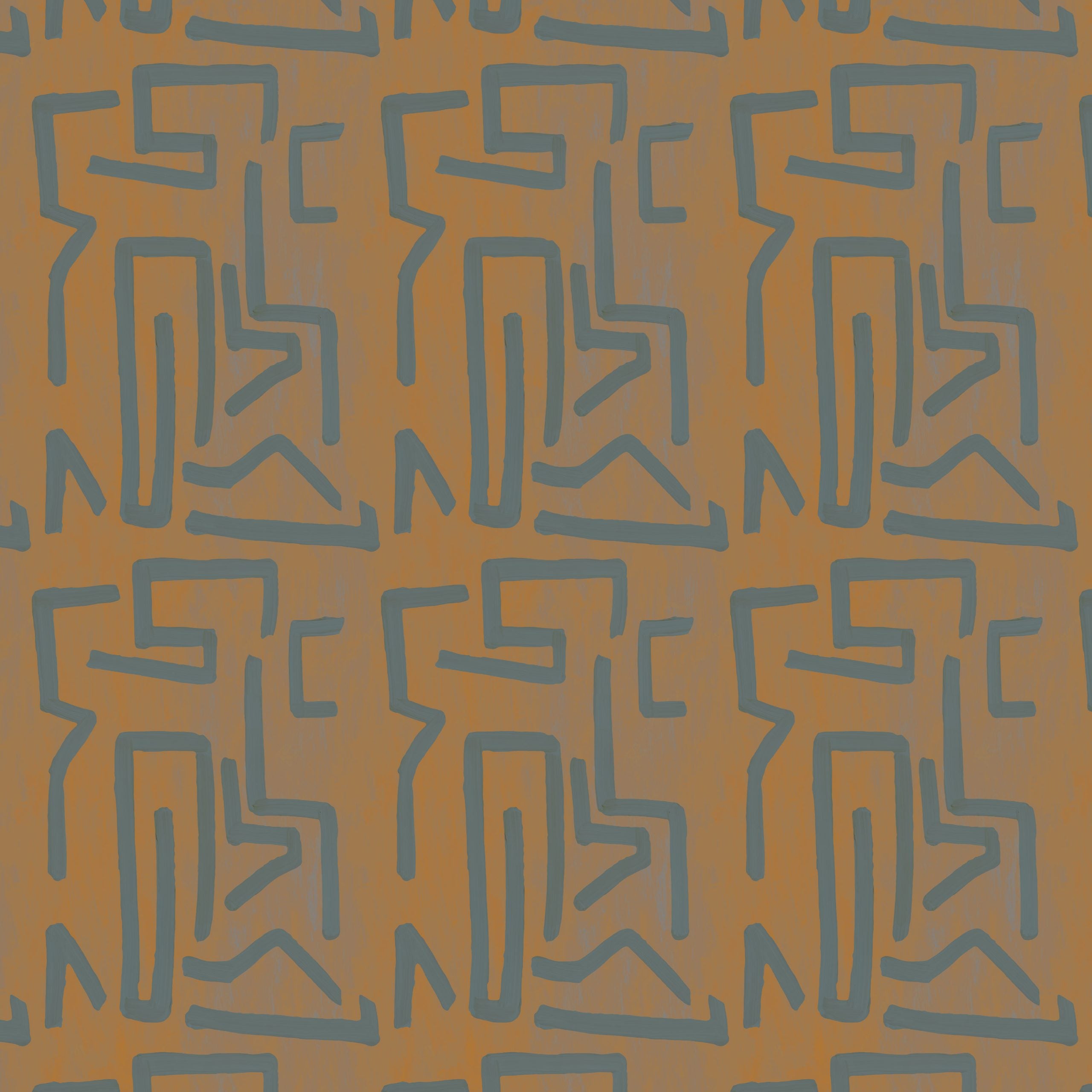 Behang Retro Lines