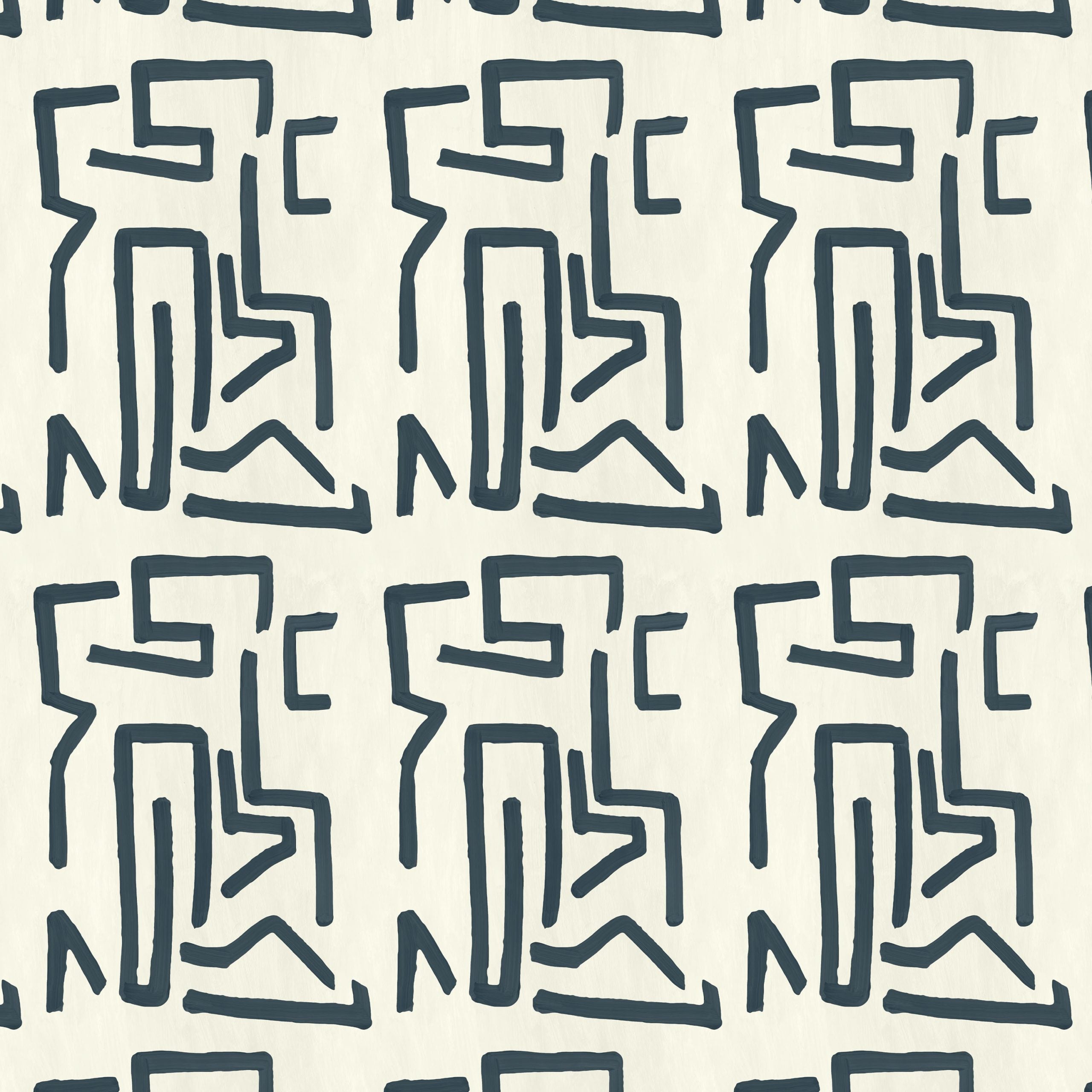 Behang Retro Lines
