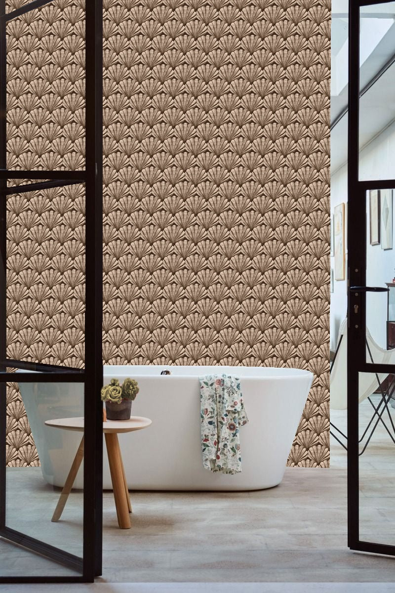 Behang Vintage Sea Shell