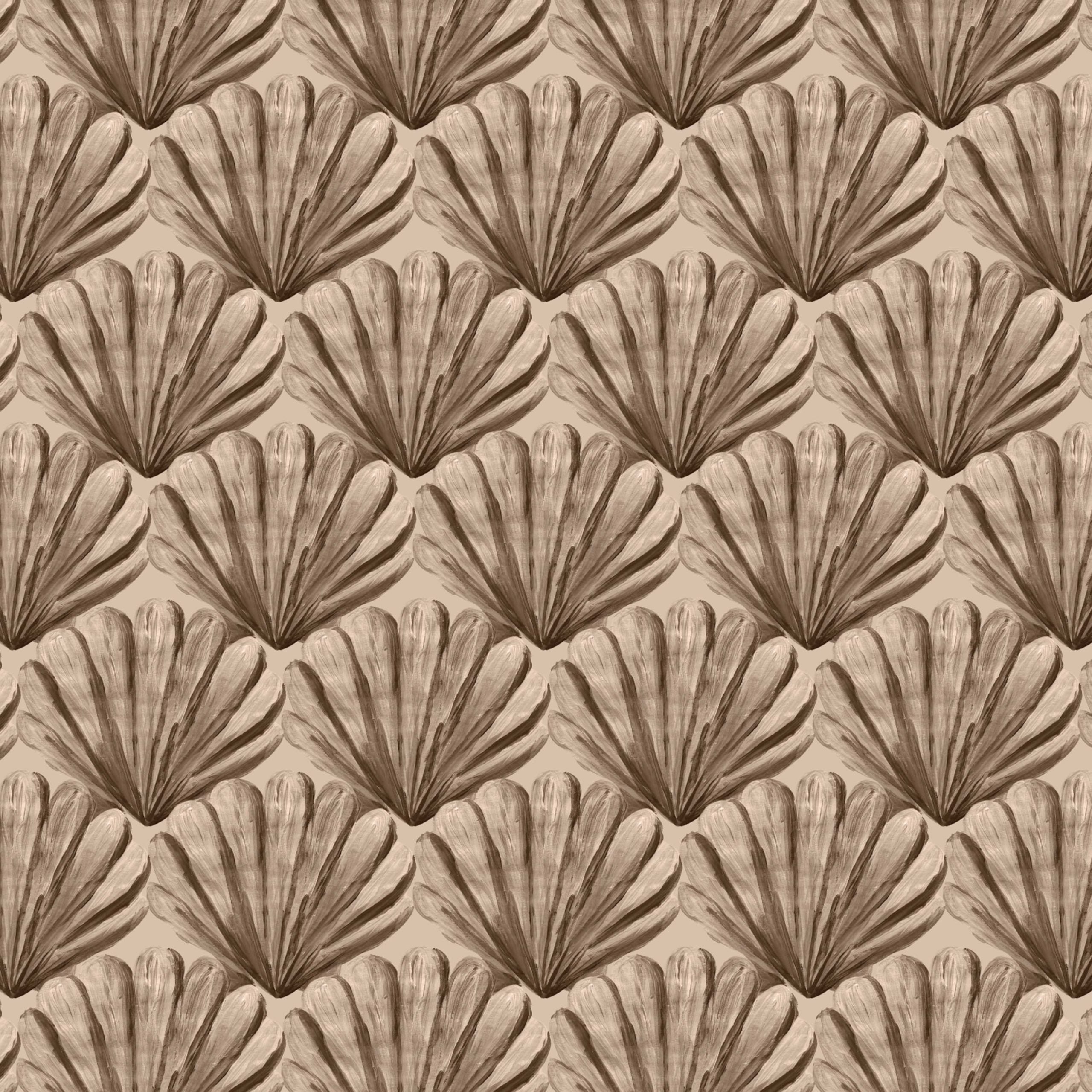 Behang Vintage Sea Shell