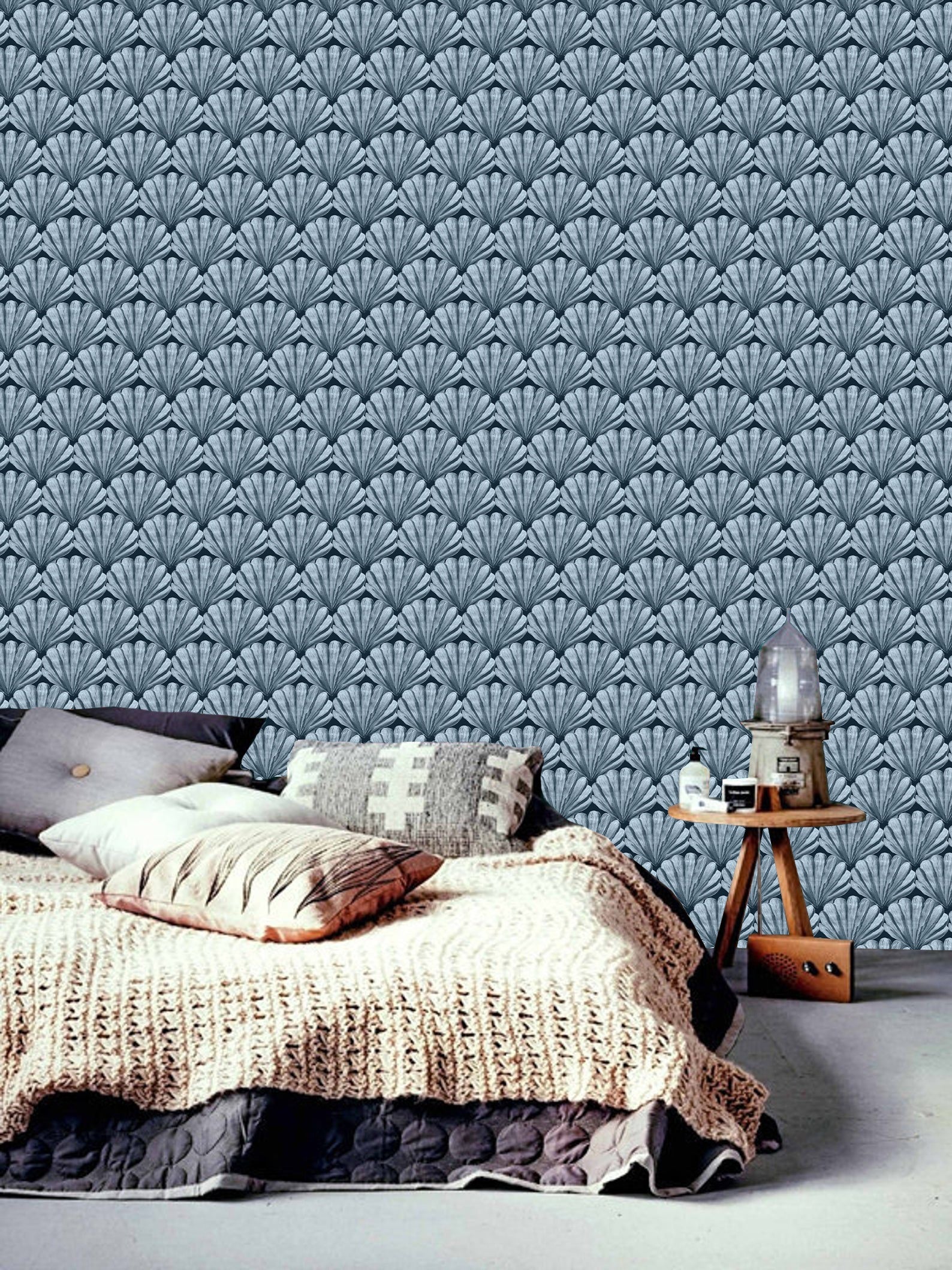 Behang Vintage Sea Shell