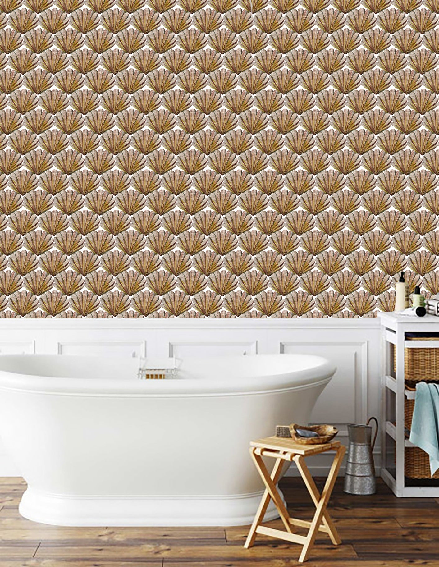 Behang Vintage Sea Shell