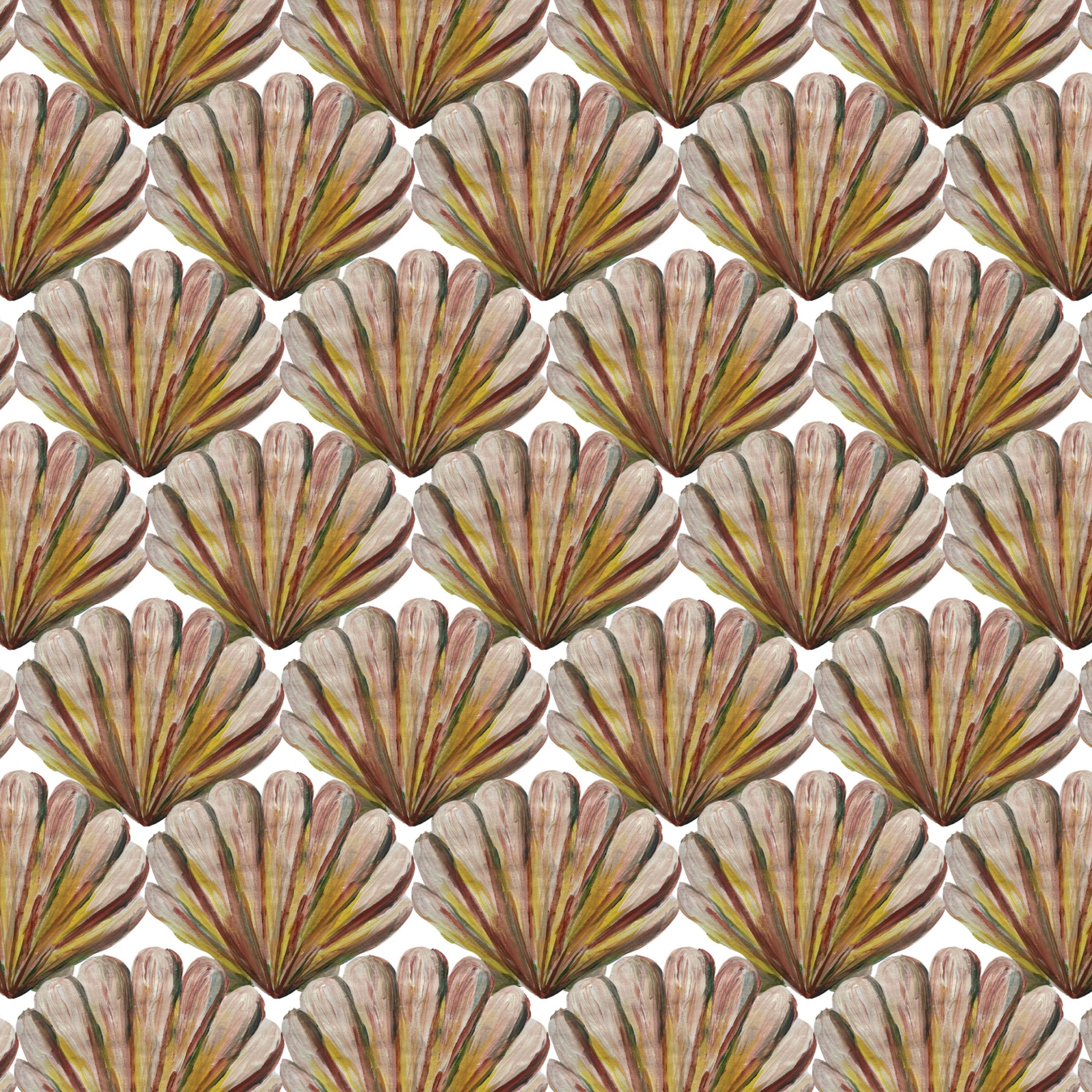 Behang Vintage Sea Shell