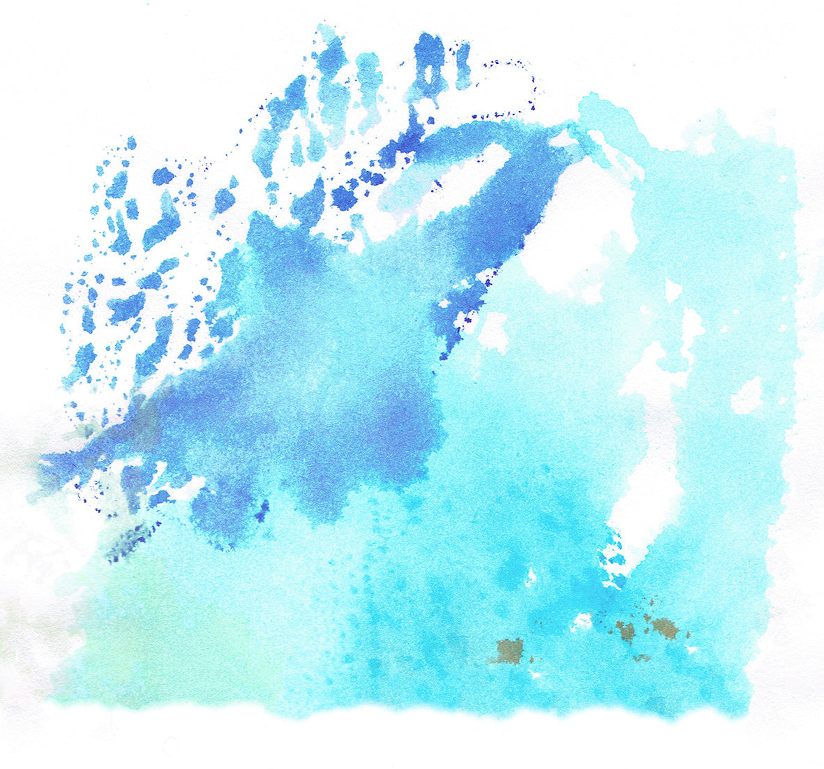 Mural Watercolor Splatters Tie-Dye