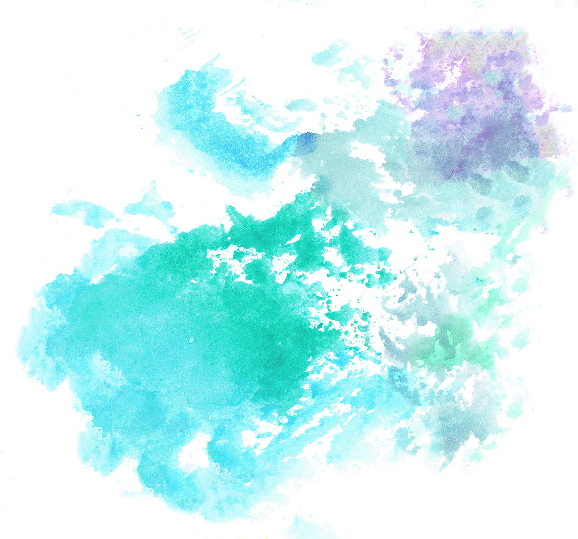 Mural Watercolor Splatters Tie-Dye