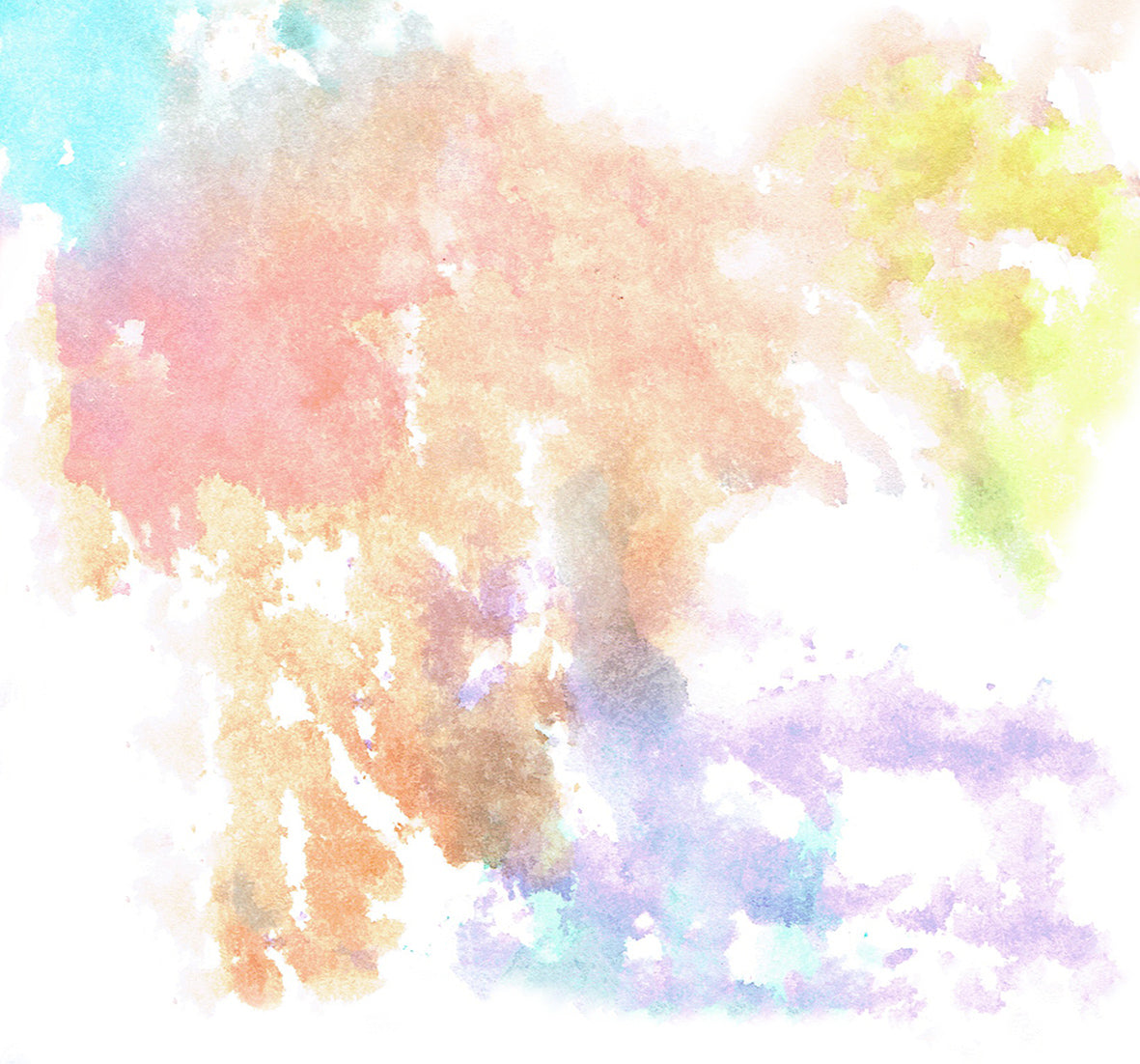 Mural Watercolor Splatters Tie-Dye