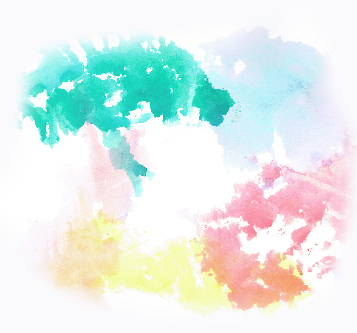 Mural Watercolor Splatters Tie-Dye
