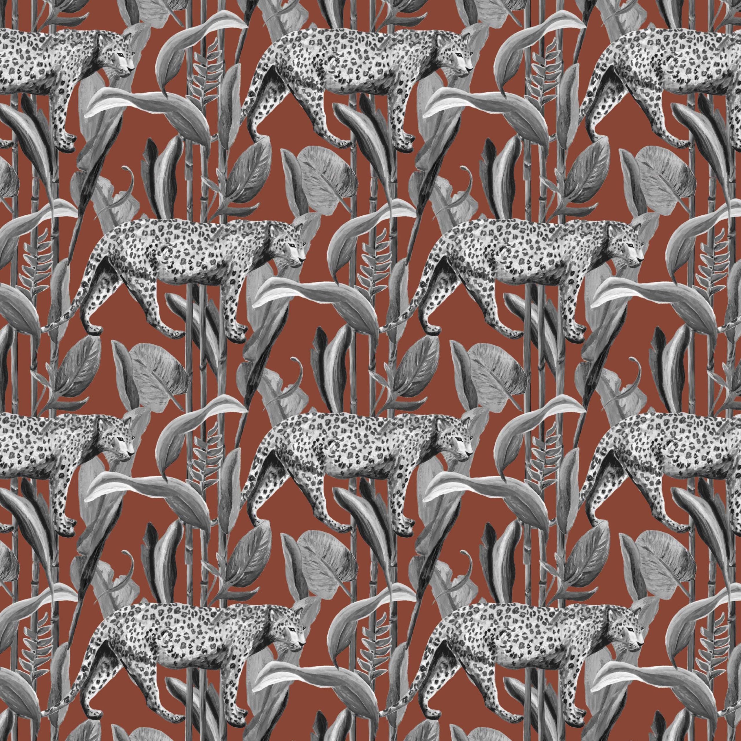 Behang Wild Jungle Stories Panter