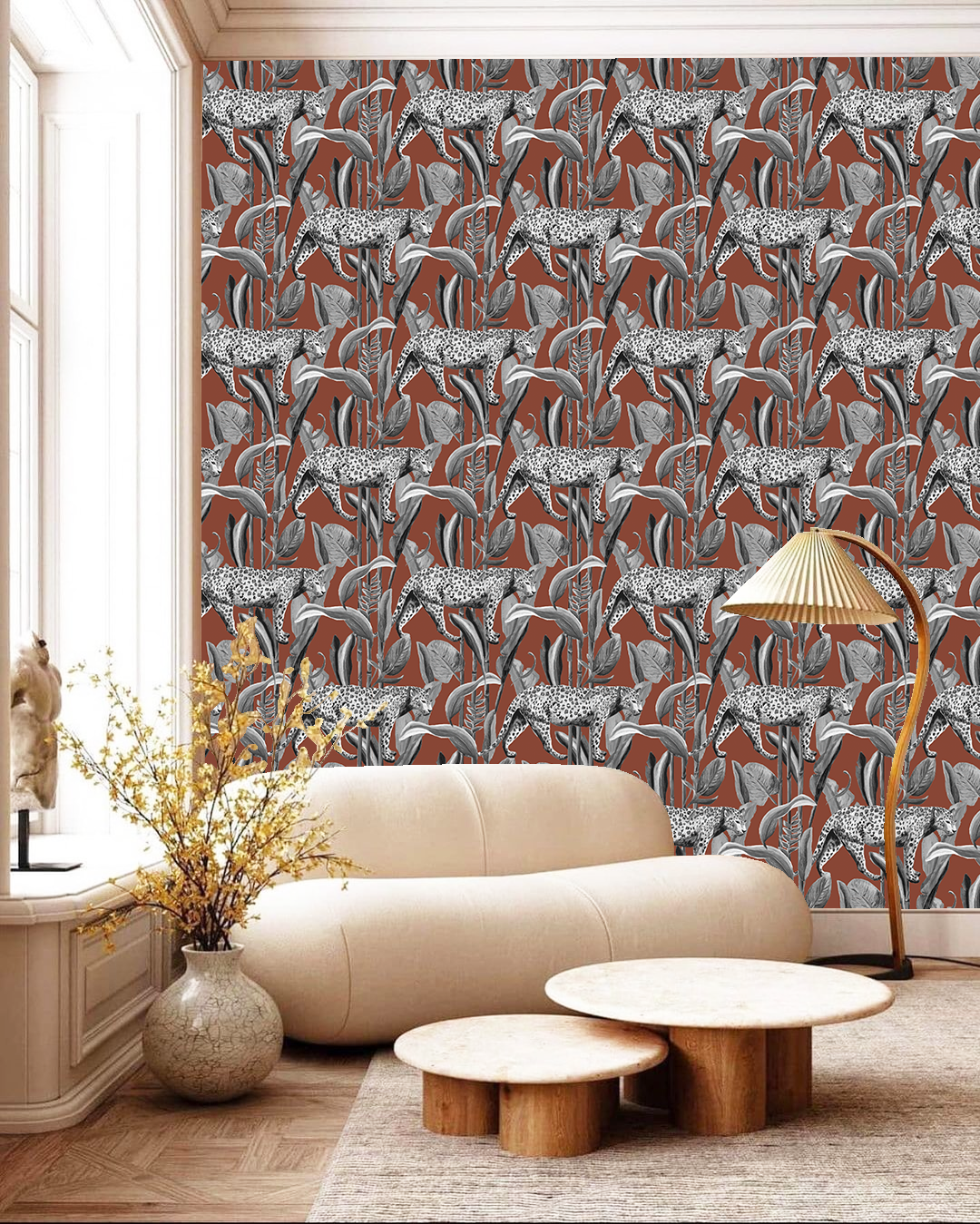 Behang Wild Jungle Stories Panter