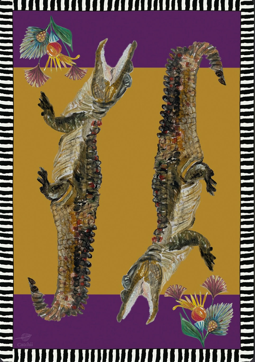 Placemat Crazy Crocodile
