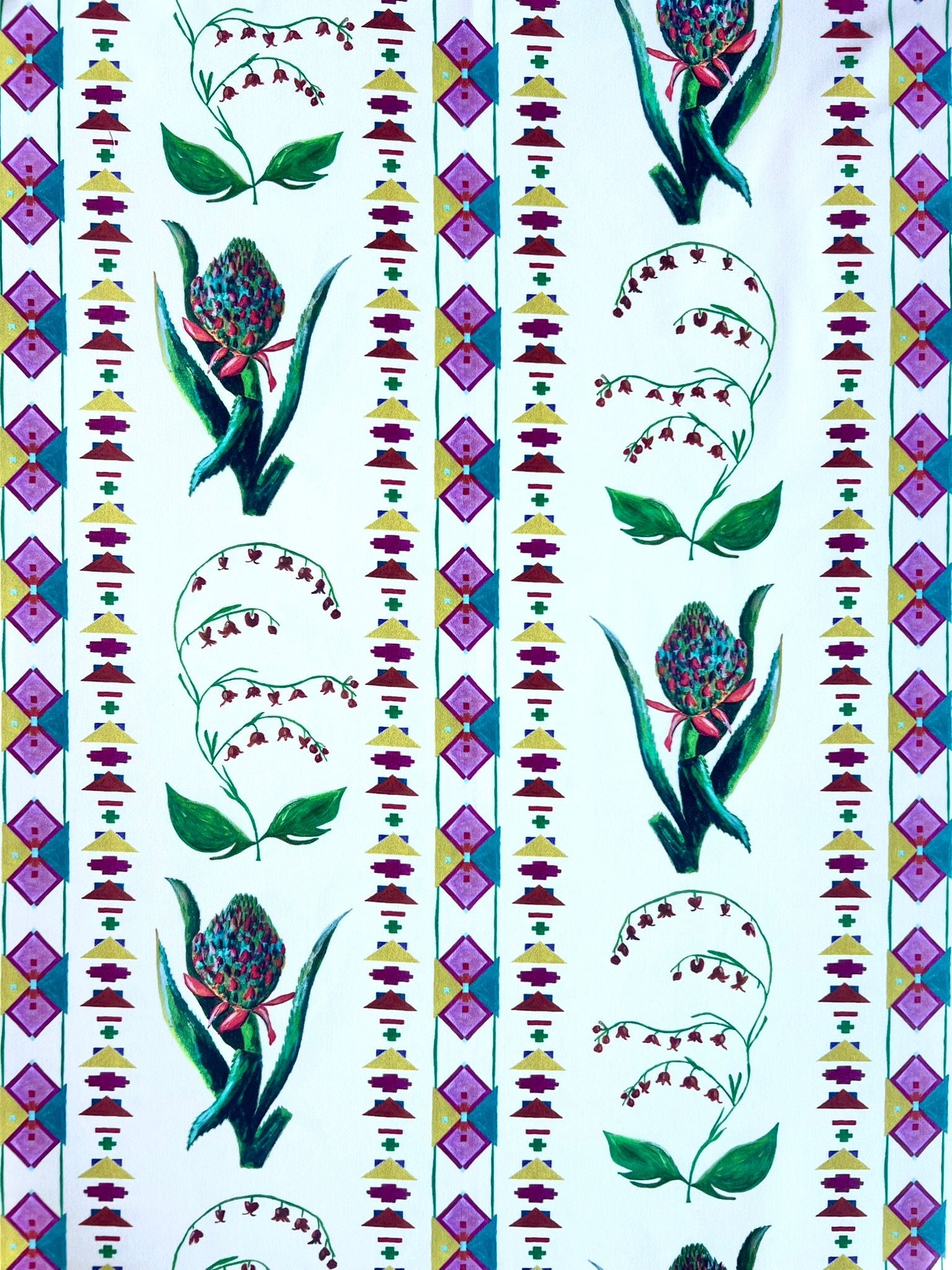 Encanto Aztec Flowers
