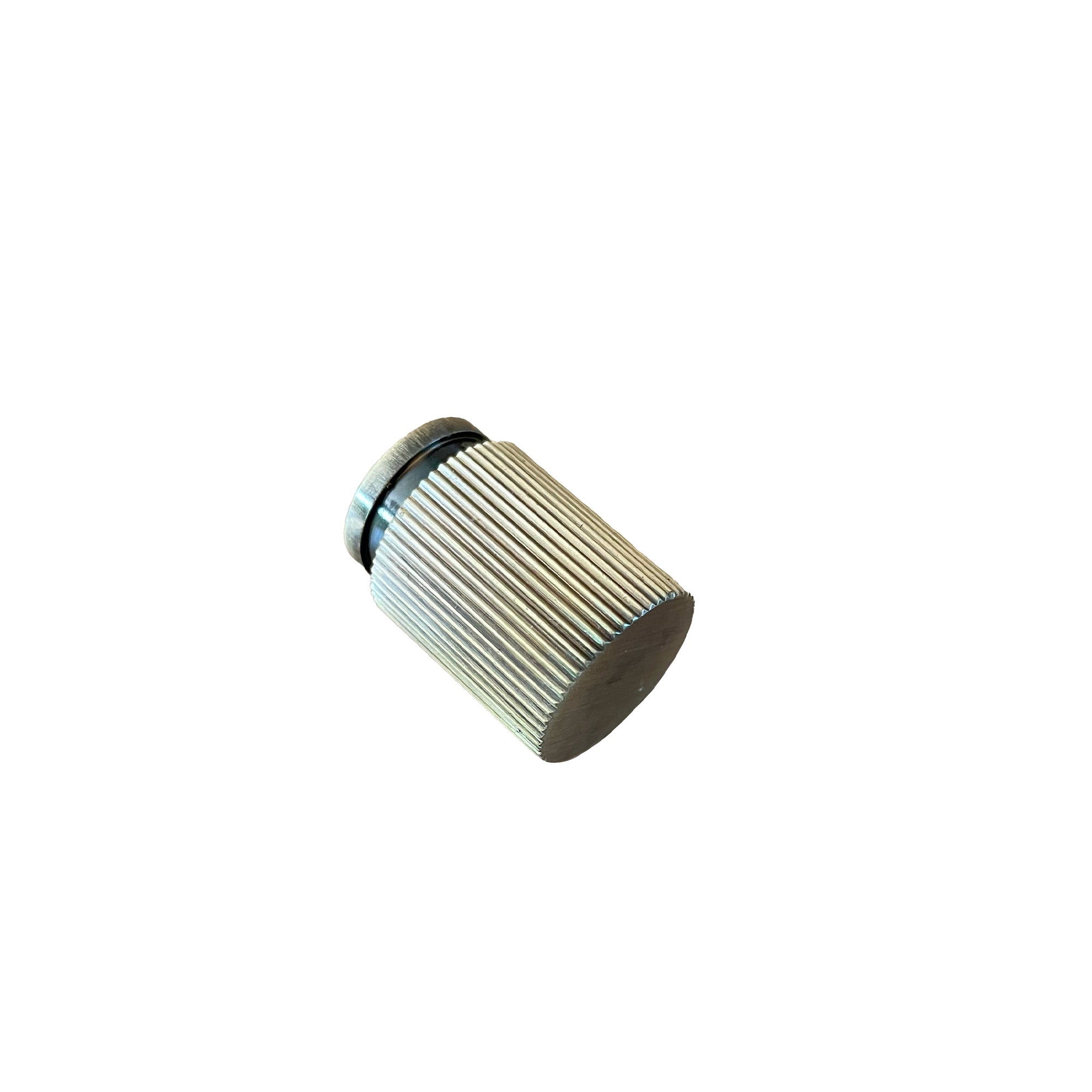 Knob fluted brass round