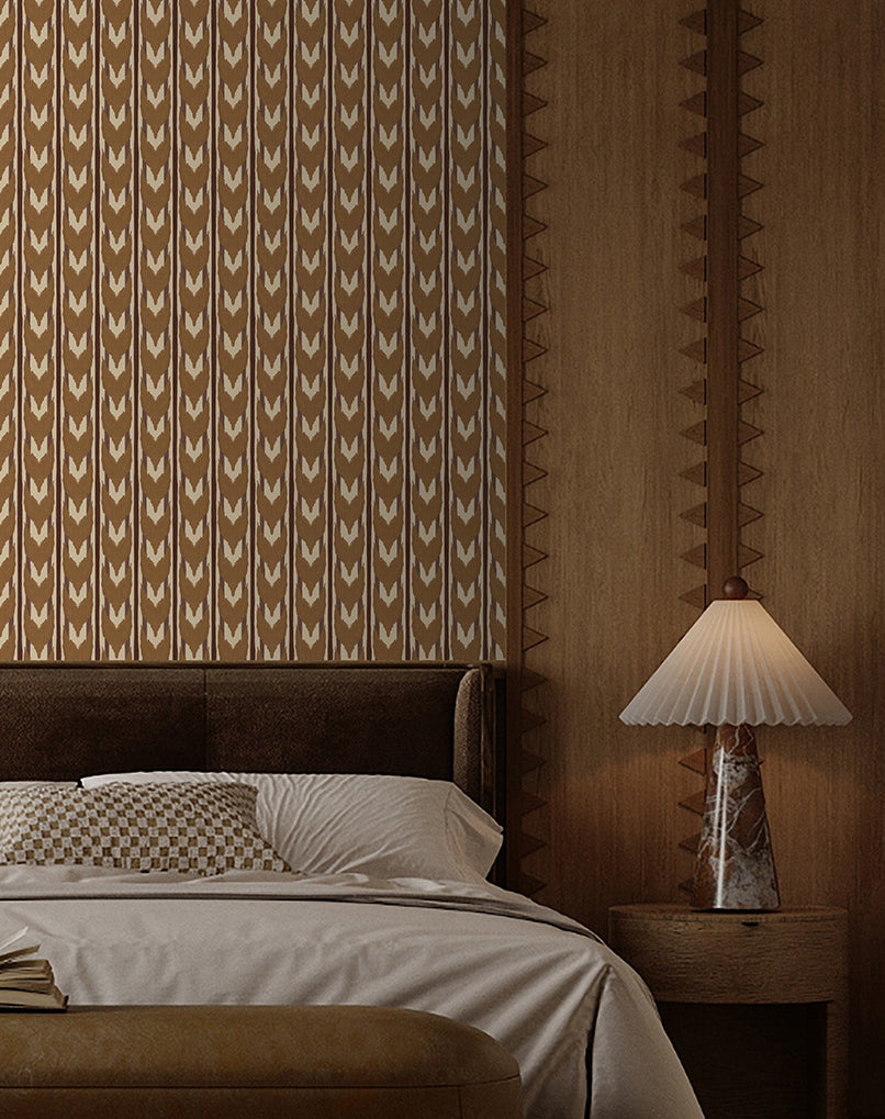 Behang Maison Artisan Ikat
