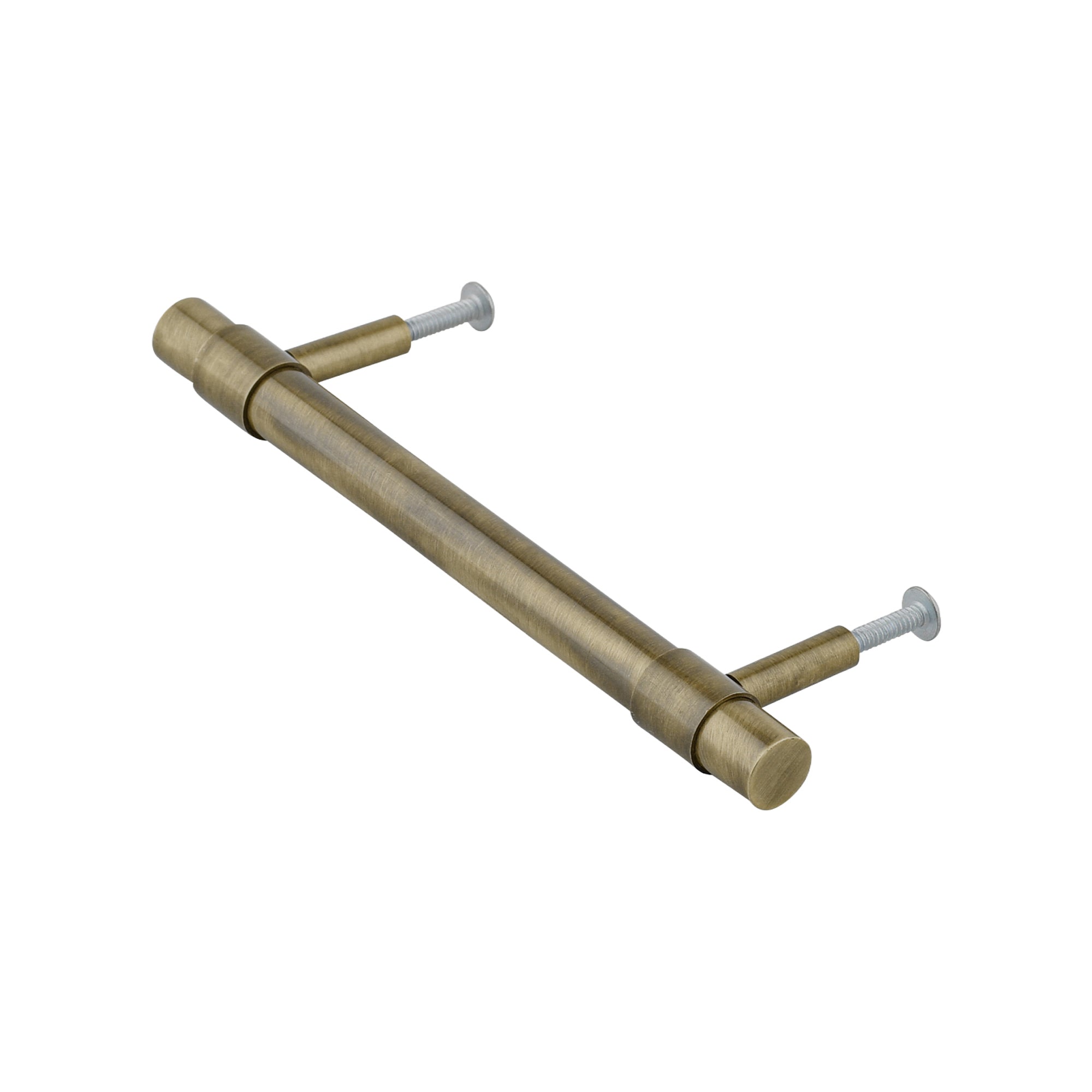 Brass patinated handle L